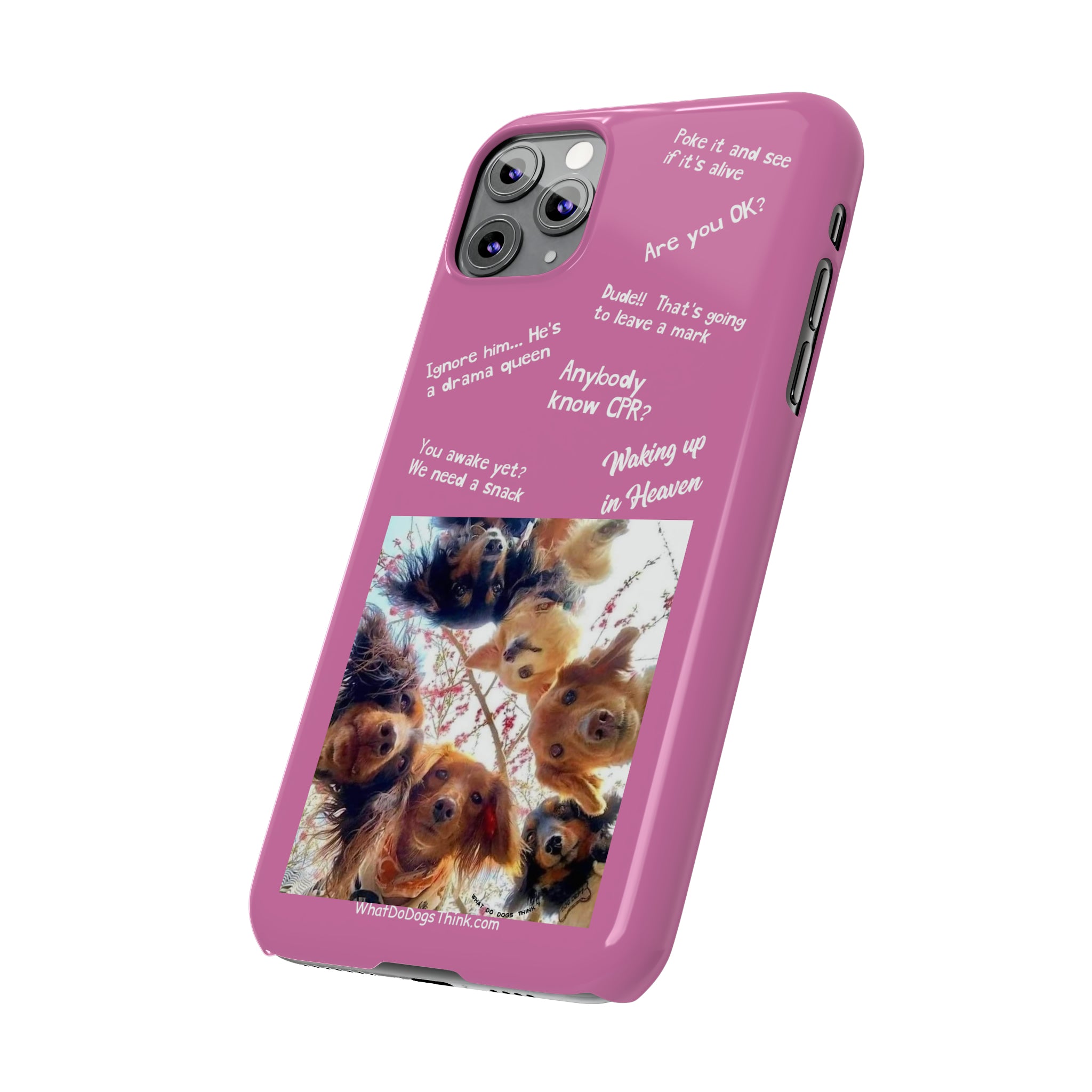 Are You OK? Compilation Pink Slim Phone Cases