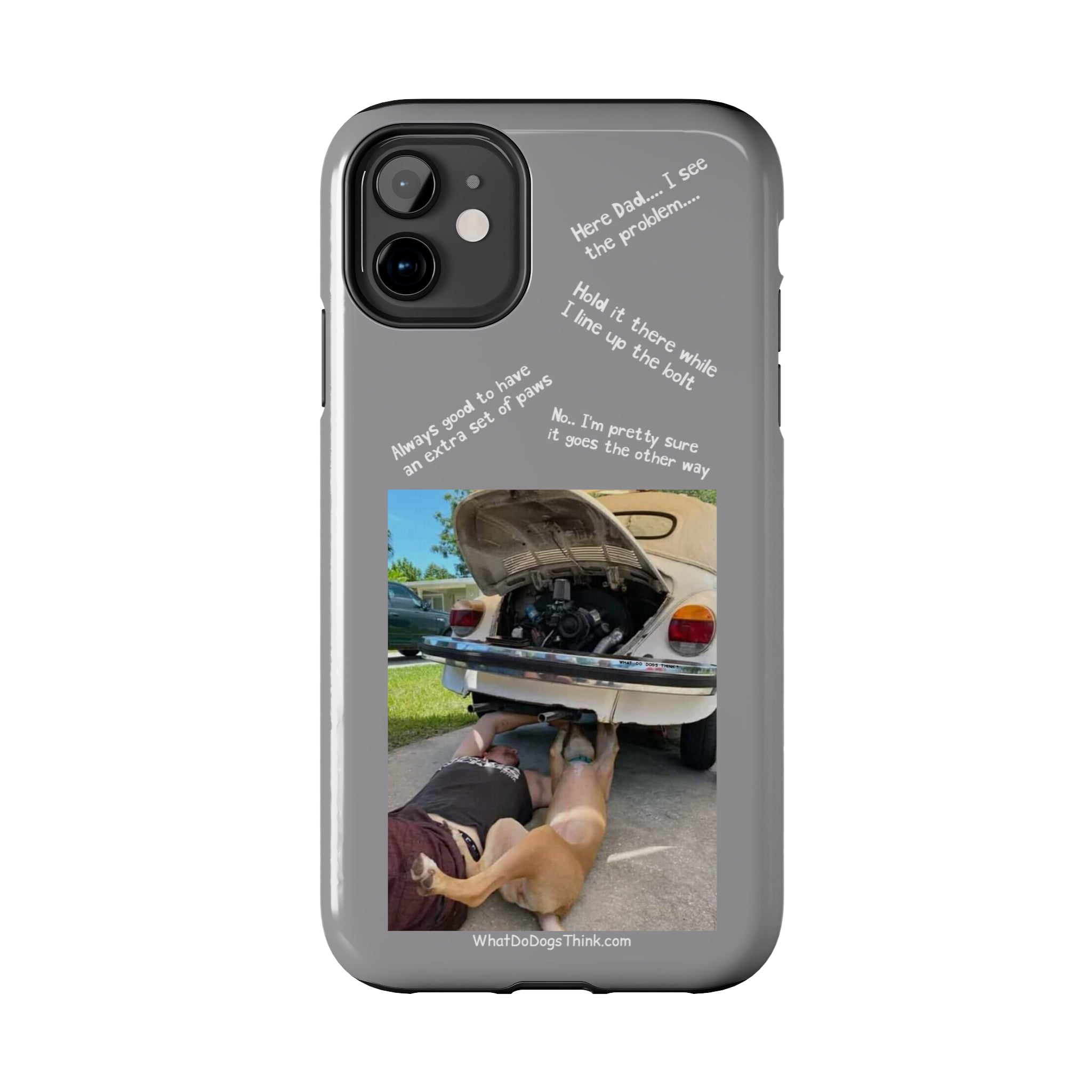Bug Helper Compilation Grey Tough Phone Cases