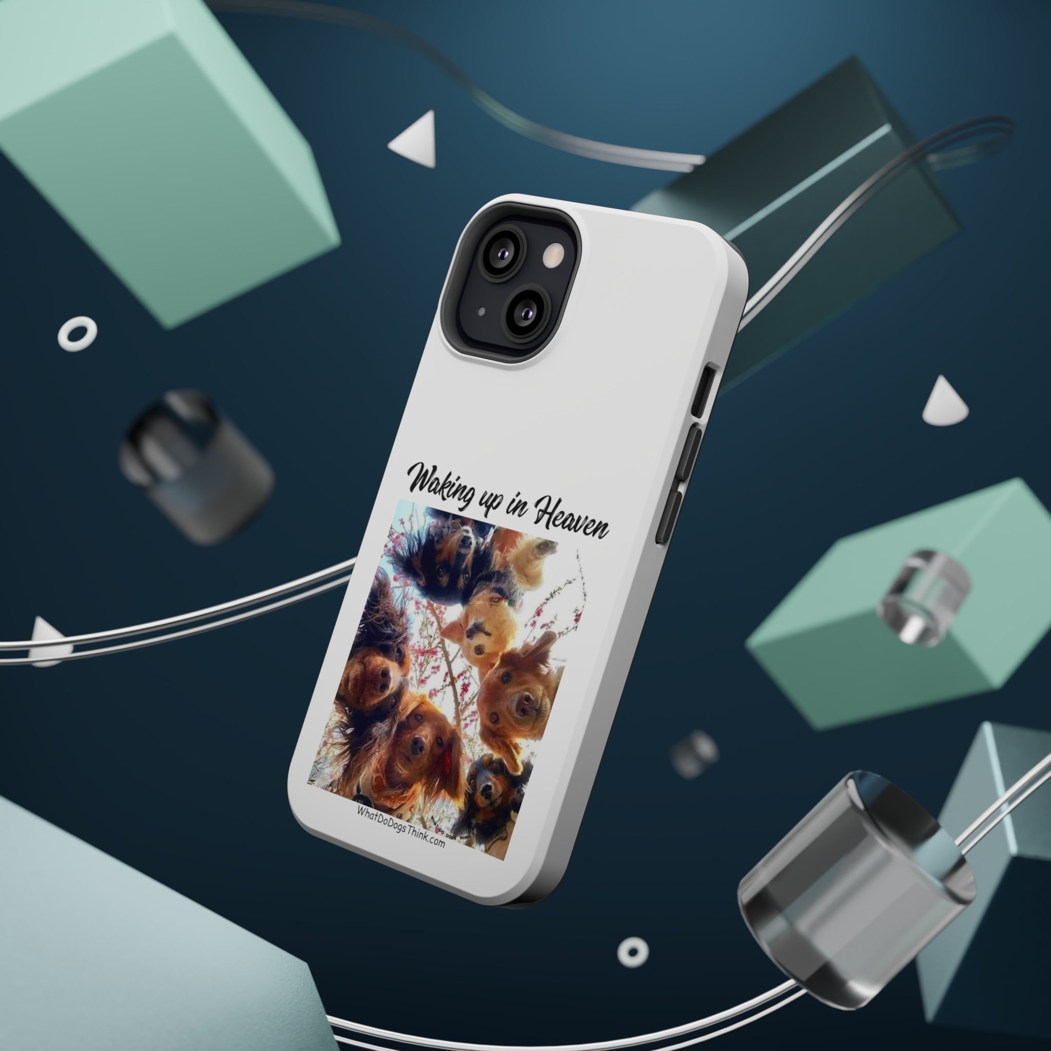 Waking Up In Heaven White MagSafe Tough Cases