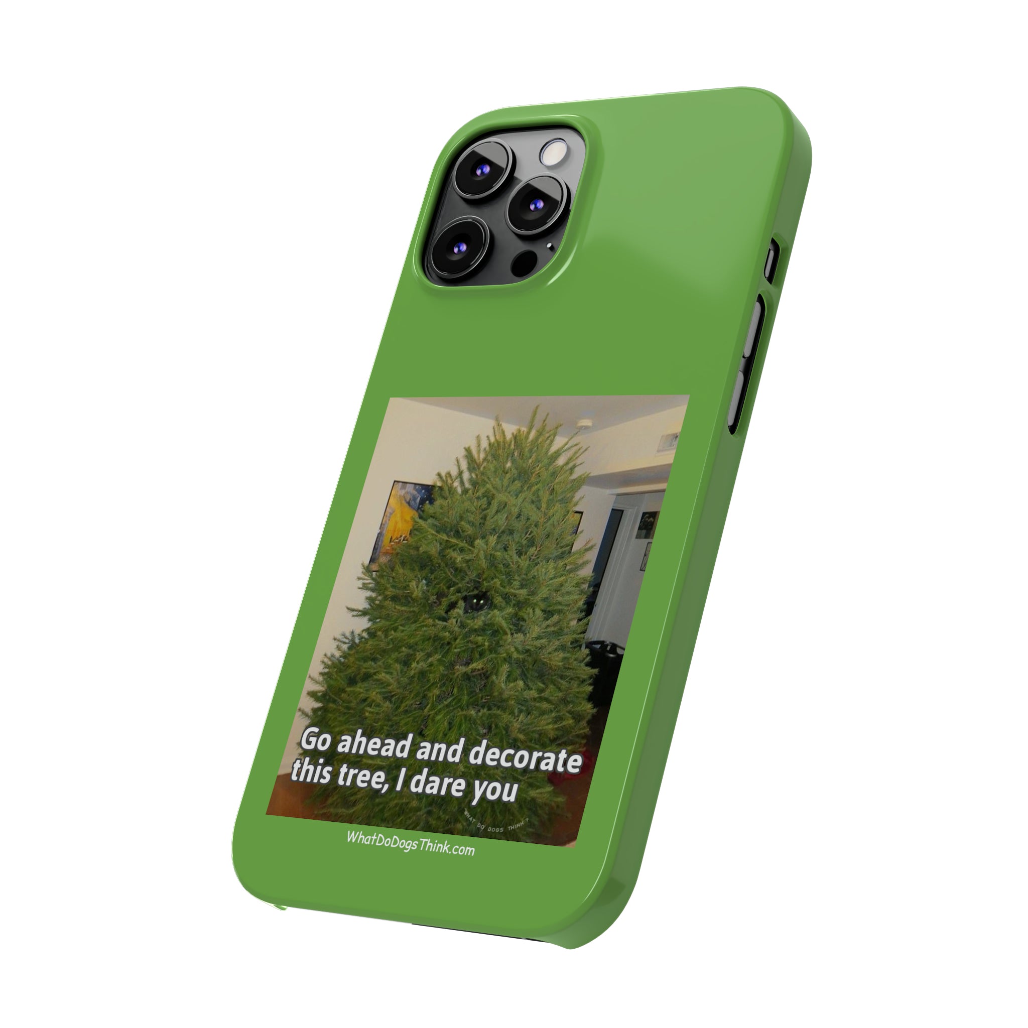 I Dare You Green Slim Phone Case