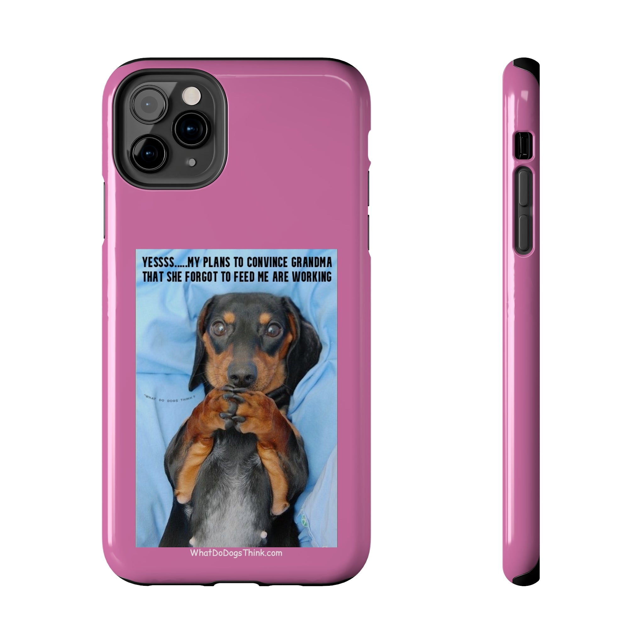 Grandma Pink Tough Phone Cases