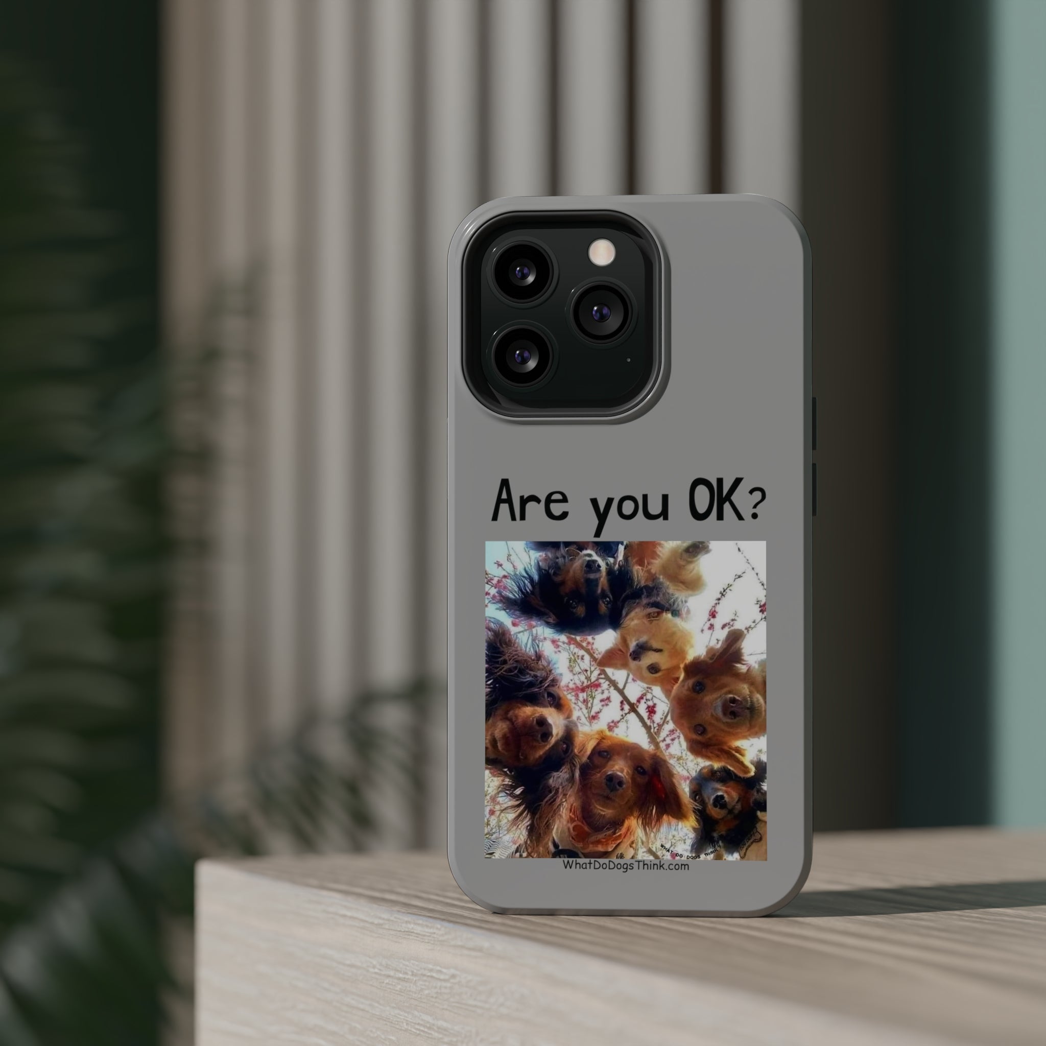 Are you OK? Grey MagSafe Tough Cases