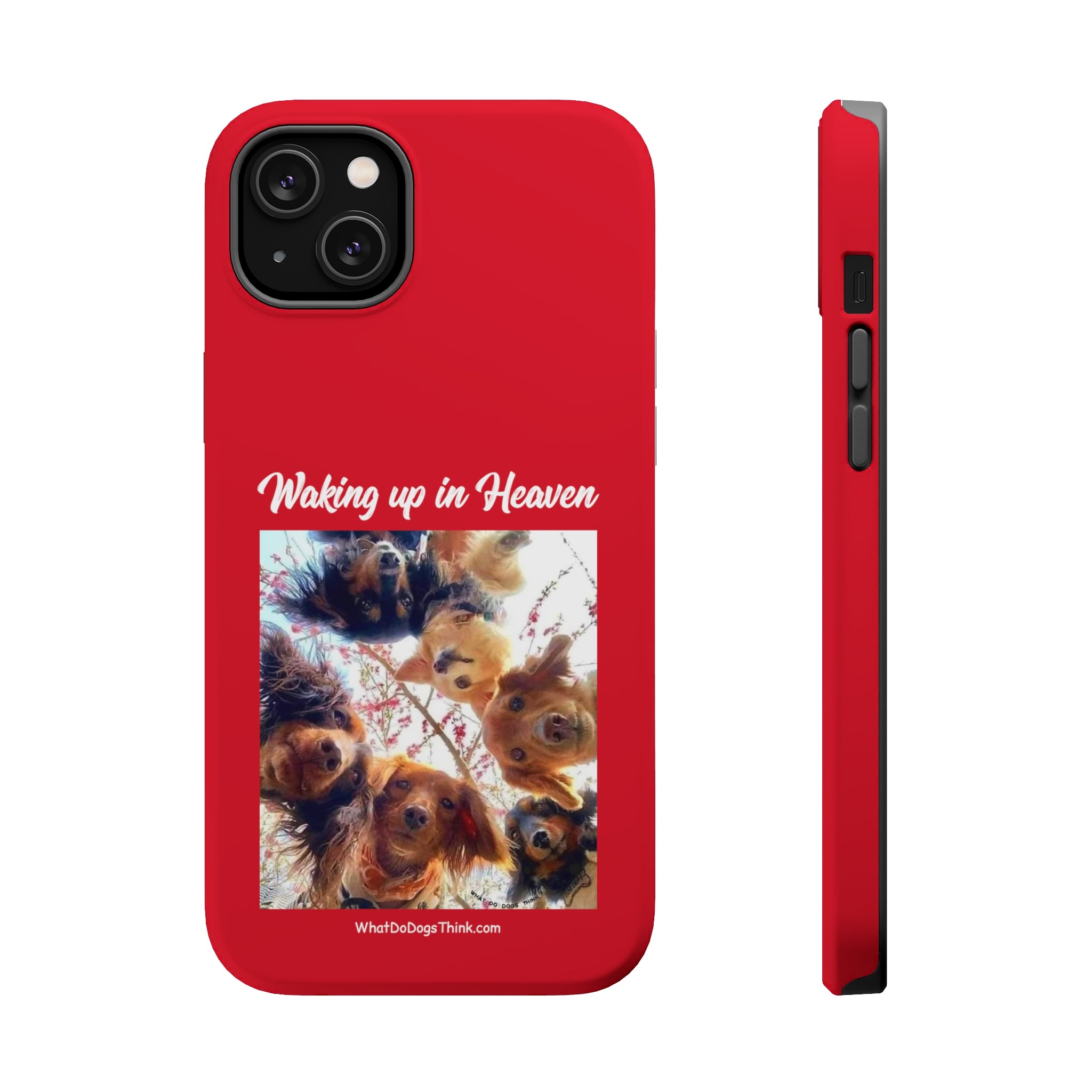 Waking Up In Heaven Red MagSafe Tough Cases