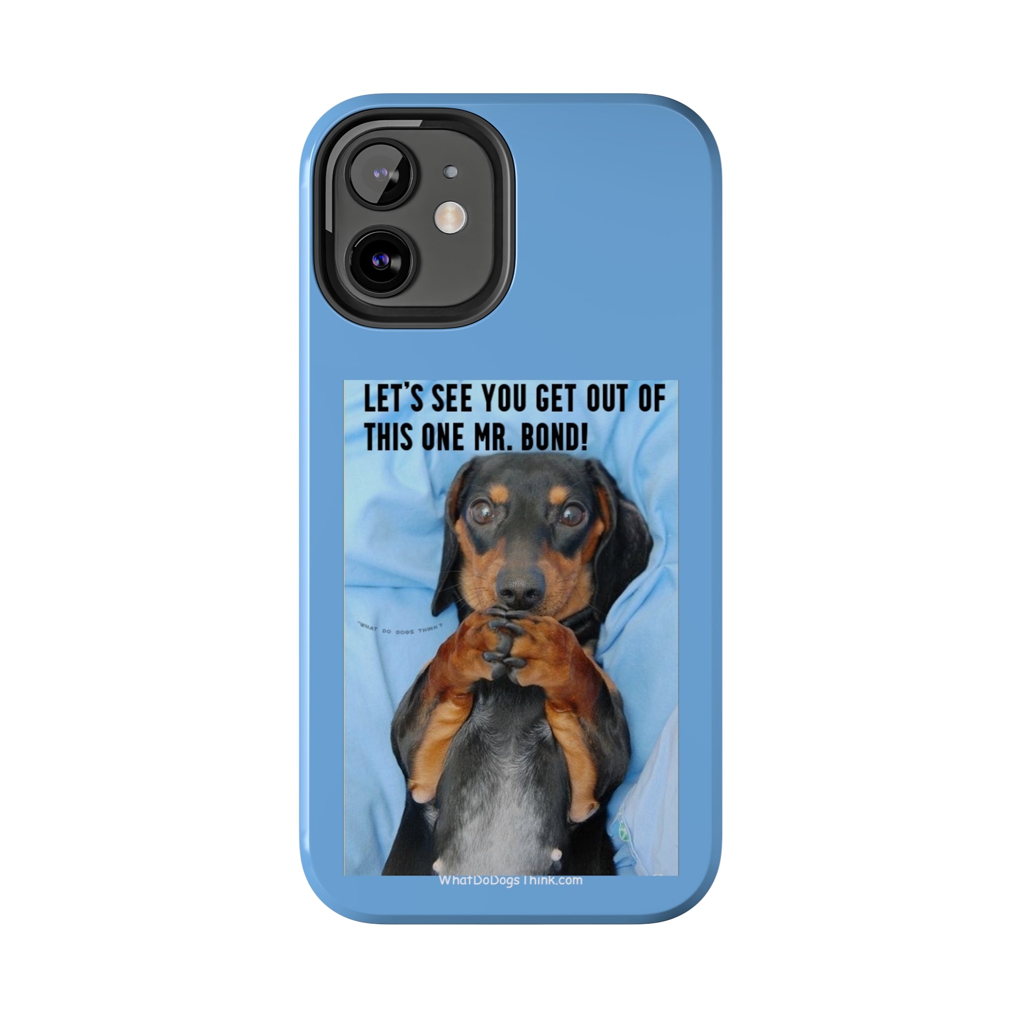 Mr Bond Blue Tough Phone Cases