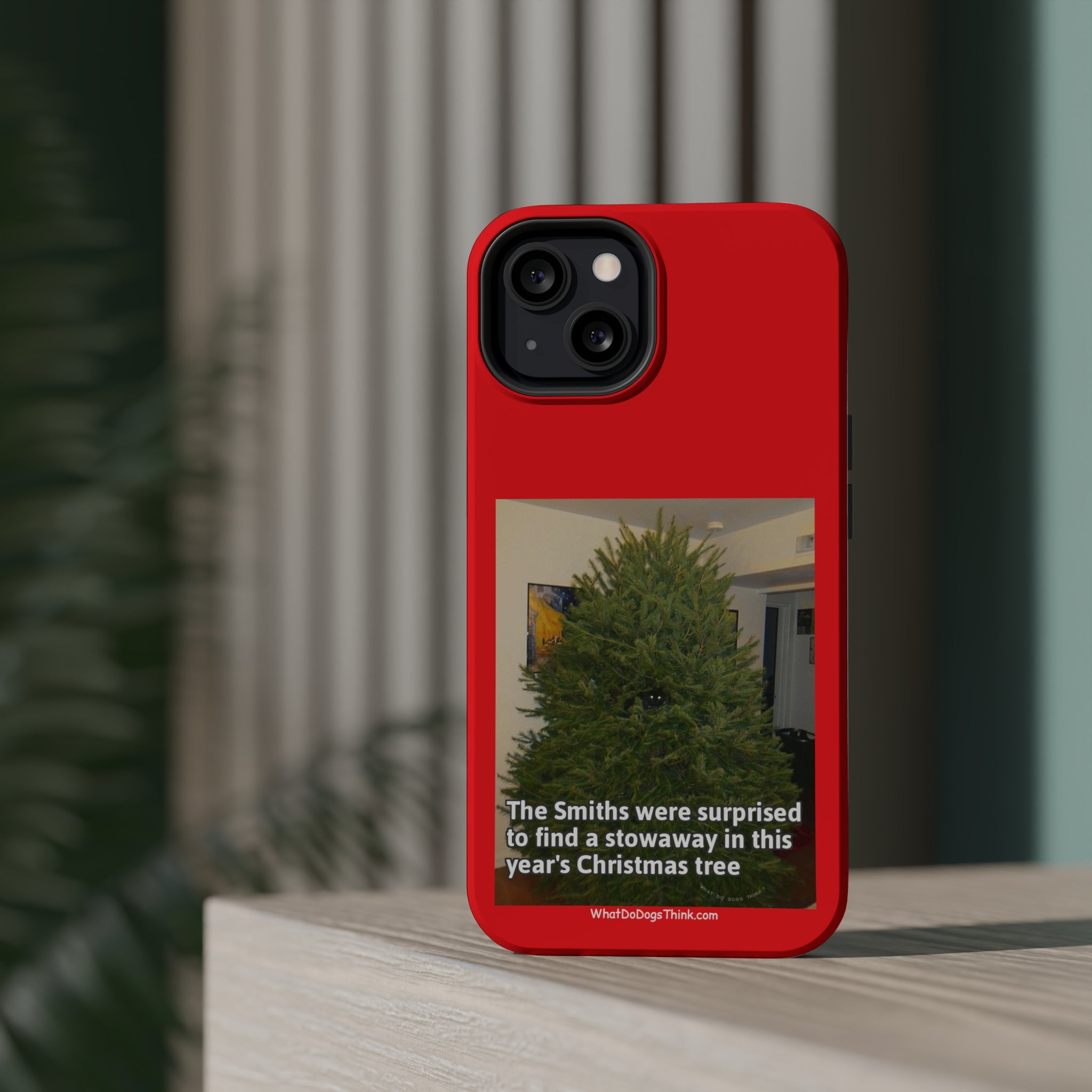 Stowaway Cat Red MagSafe Tough Case