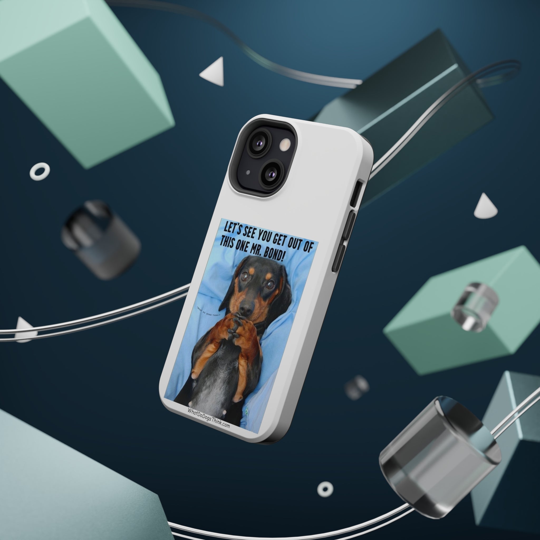 Mr. Bond White MagSafe Tough Cases