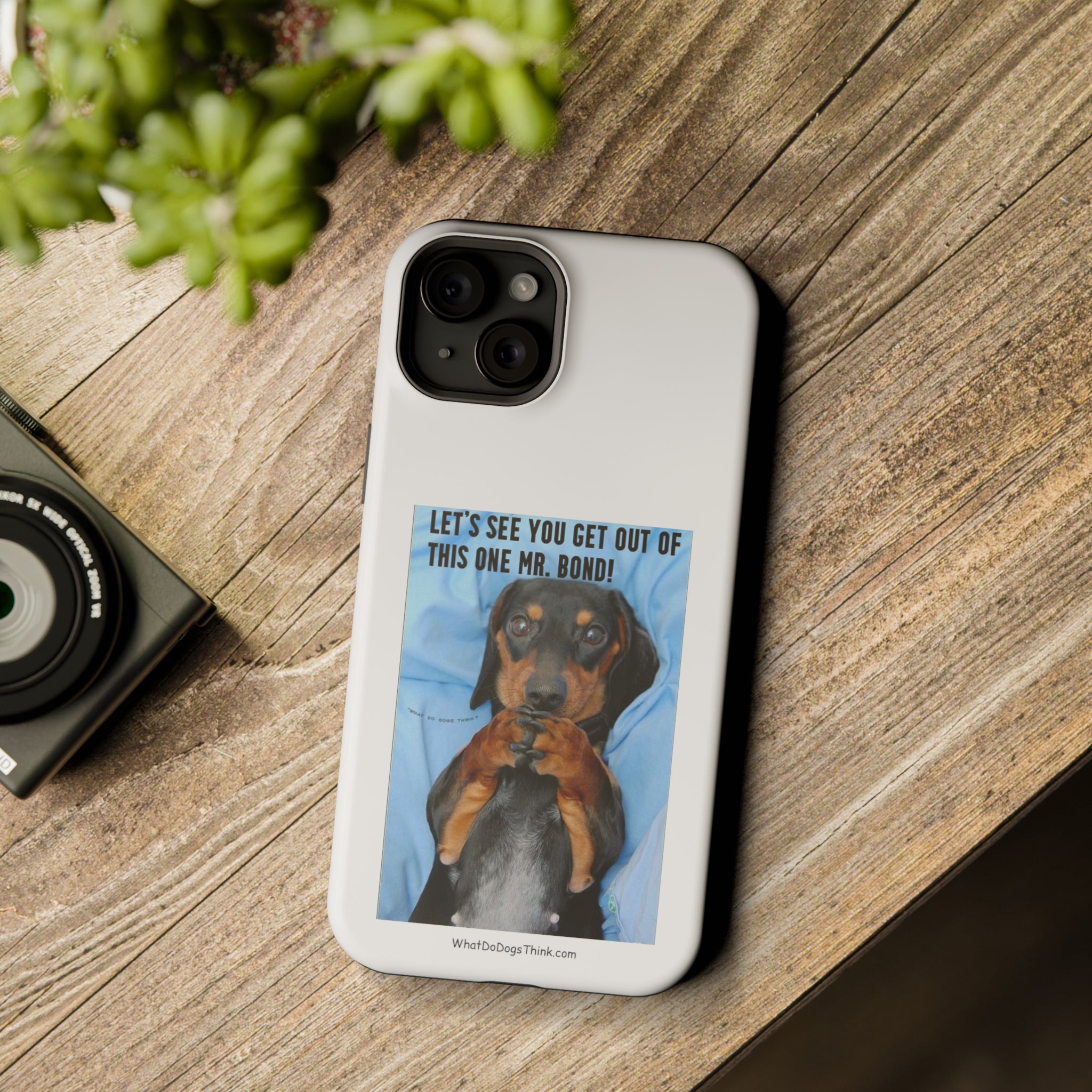 Mr. Bond White MagSafe Tough Cases