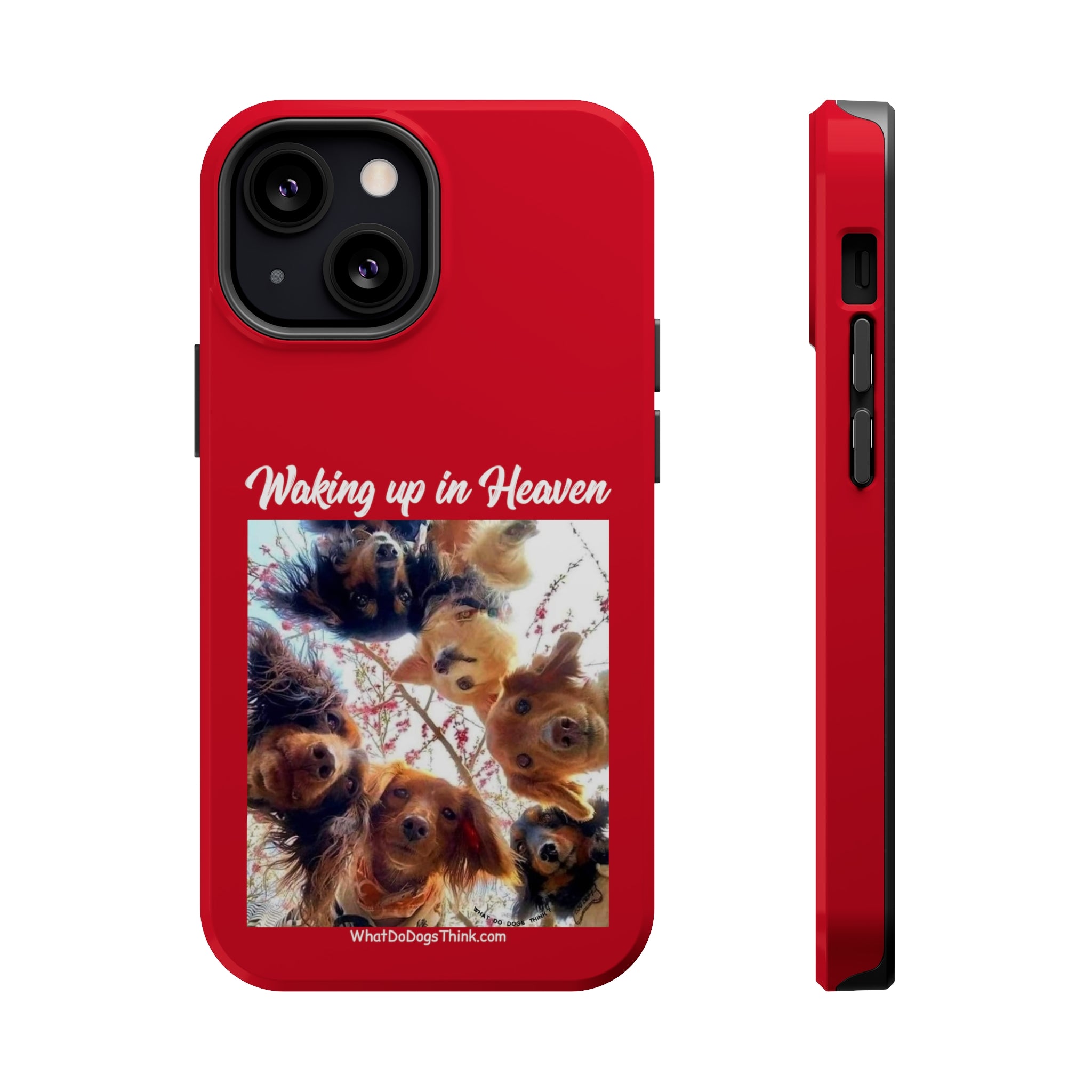 Waking Up In Heaven Red MagSafe Tough Cases