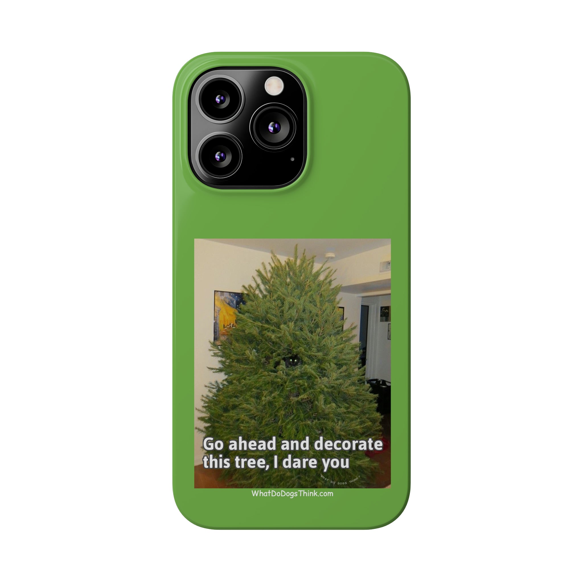 I Dare You Green Slim Phone Case