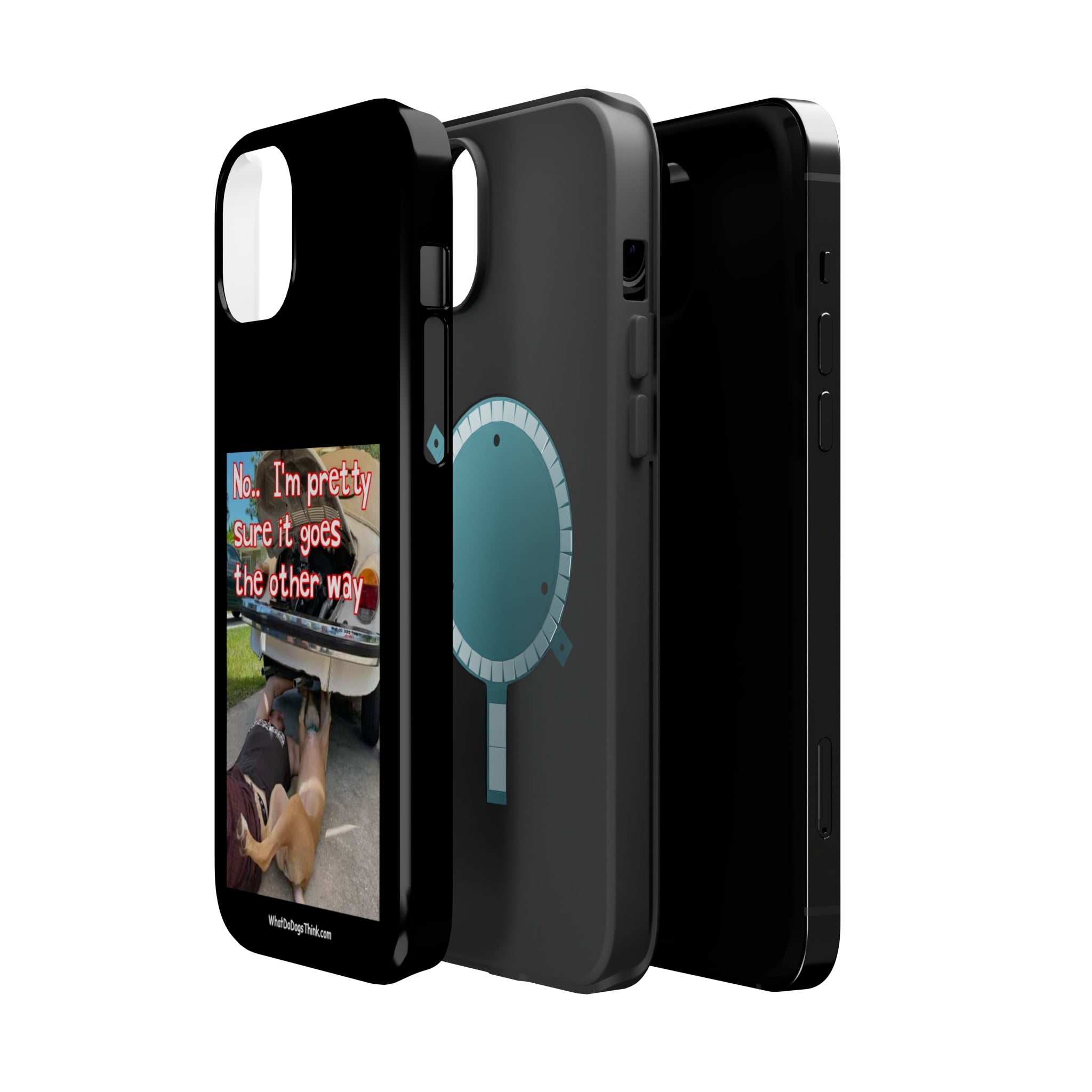 Other Way Black MagSafe Tough Cases