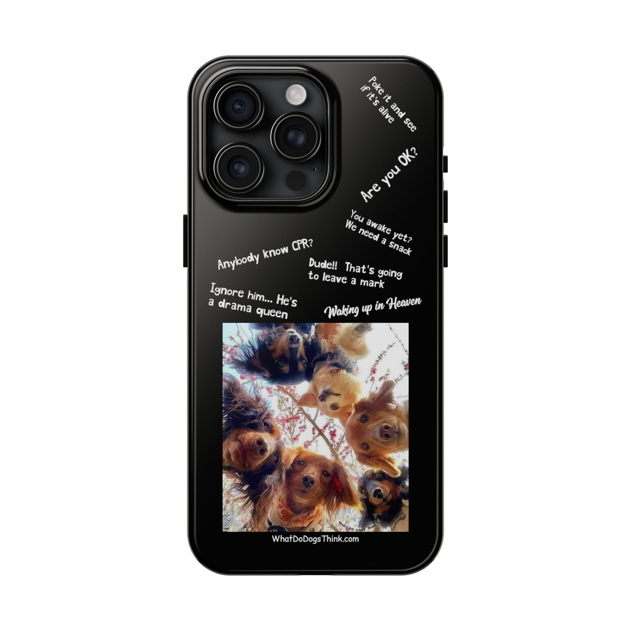 Are you OK? Compilation Black Tough Phone Cases