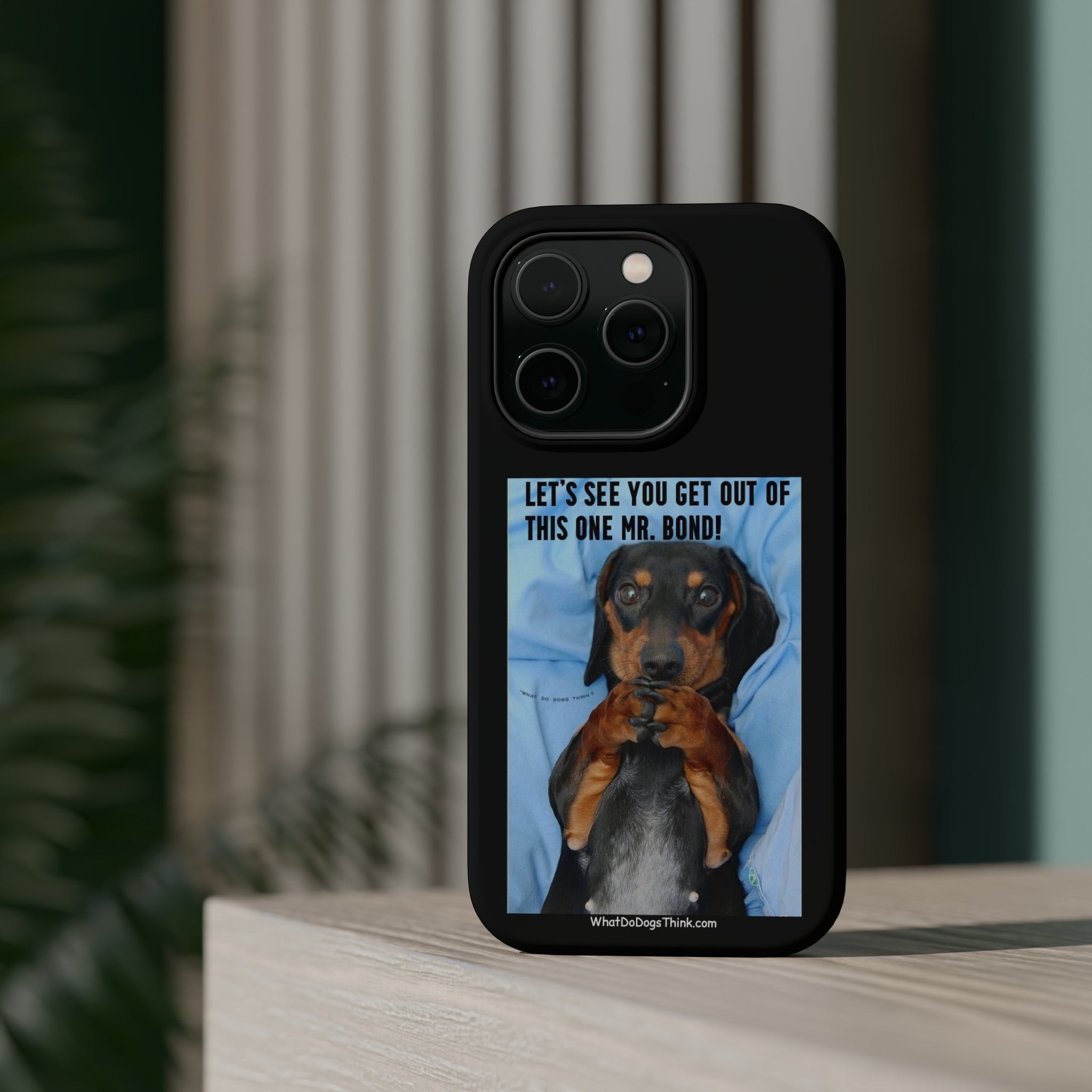 Mr. Bond Black MagSafe Tough Cases