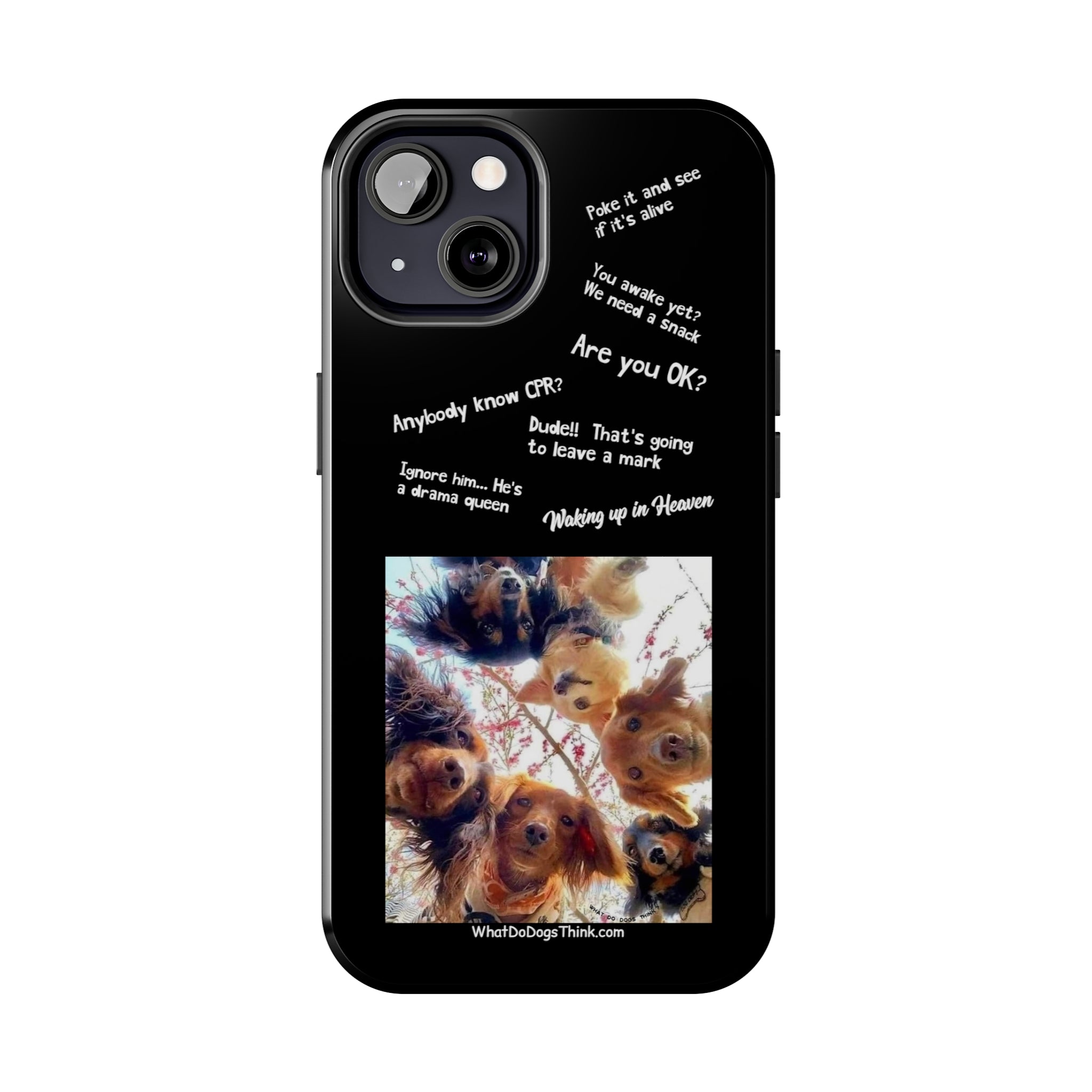 Are you OK? Compilation Black Tough Phone Cases
