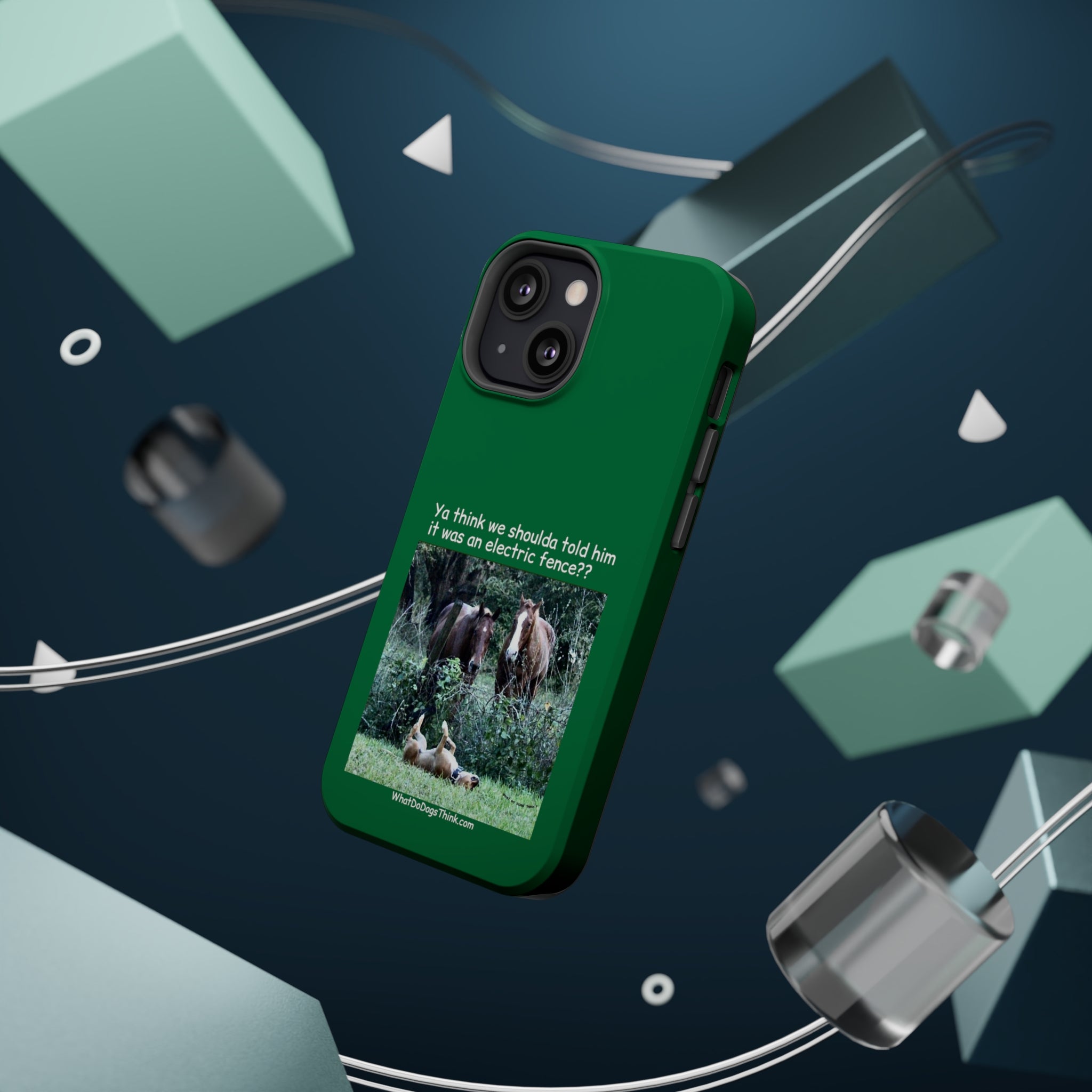 Electric Fence Green MagSafe Tough Cases