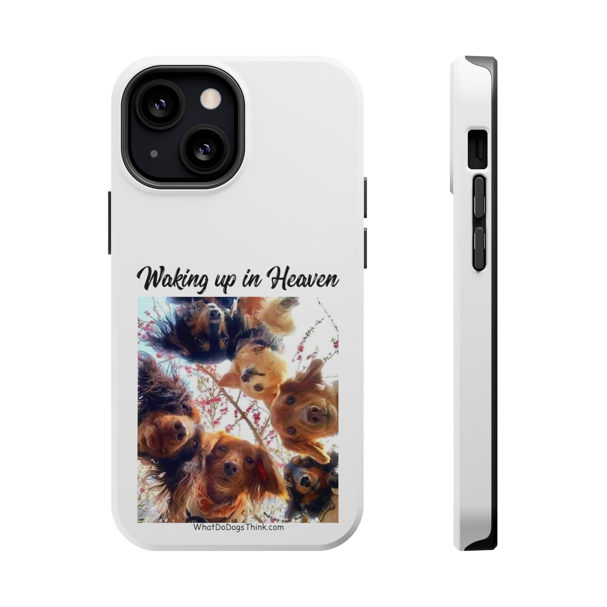 Waking Up In Heaven White MagSafe Tough Cases