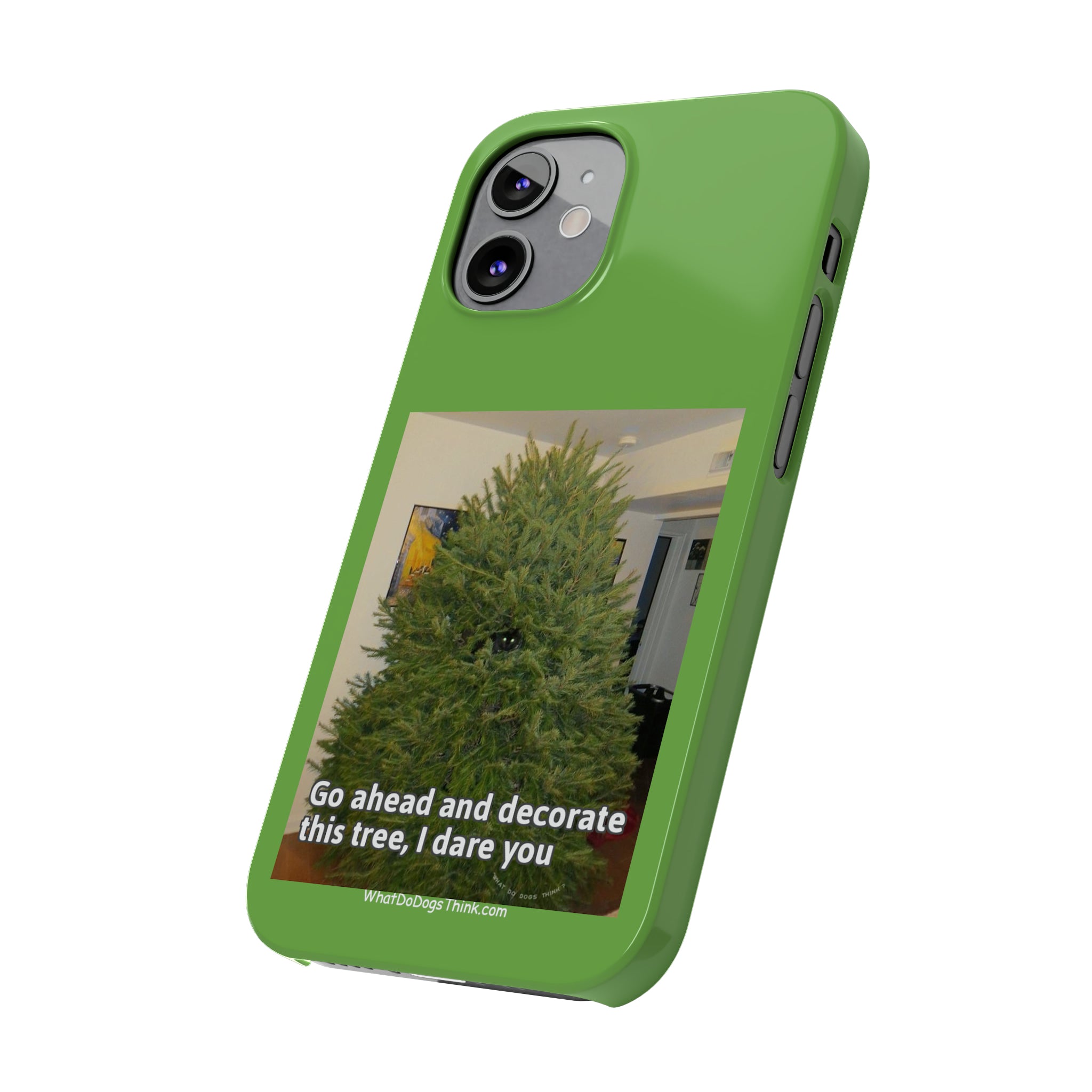 I Dare You Green Slim Phone Case