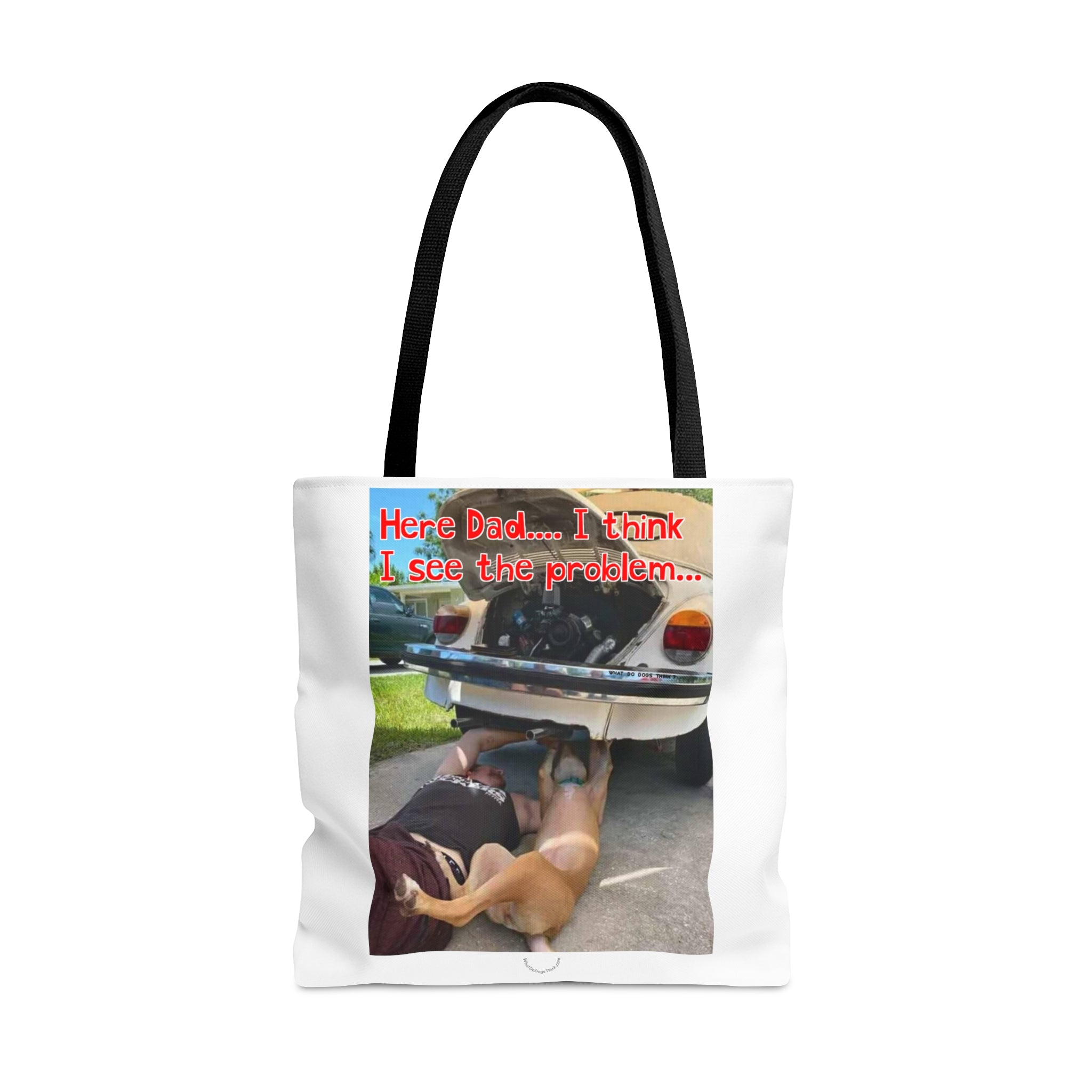 VW Helper White Tote Bag