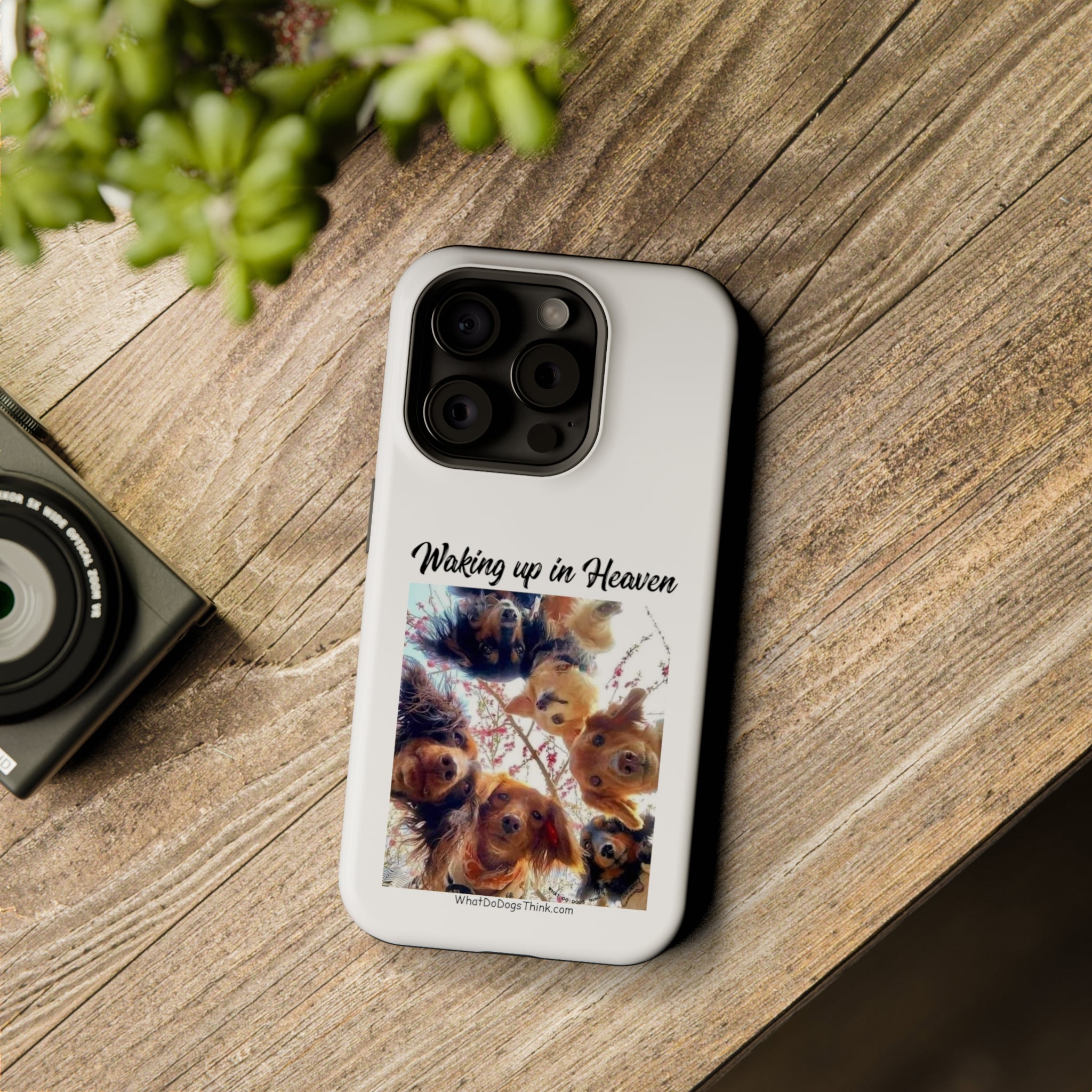 Waking Up In Heaven White MagSafe Tough Cases