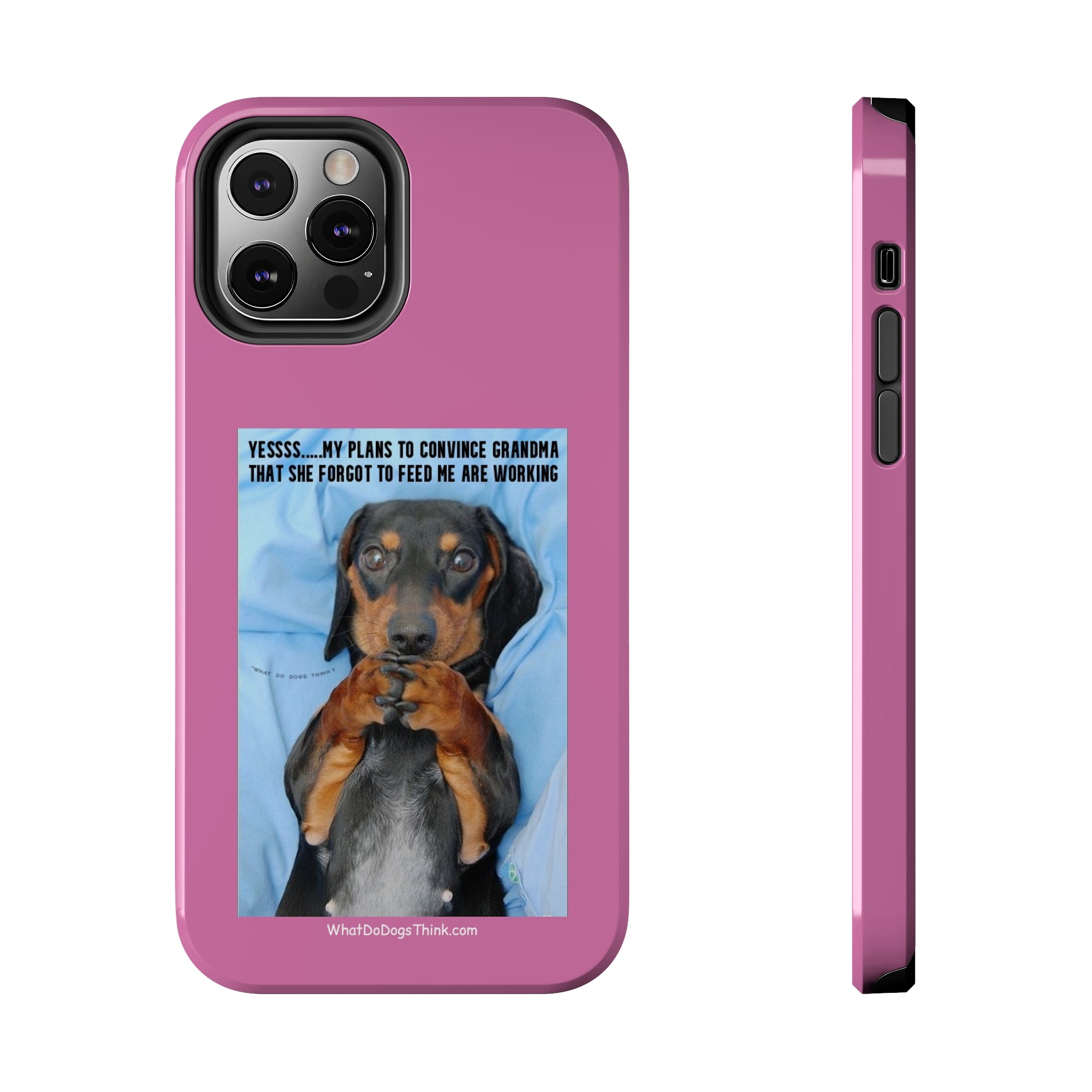 Grandma Pink Tough Phone Cases