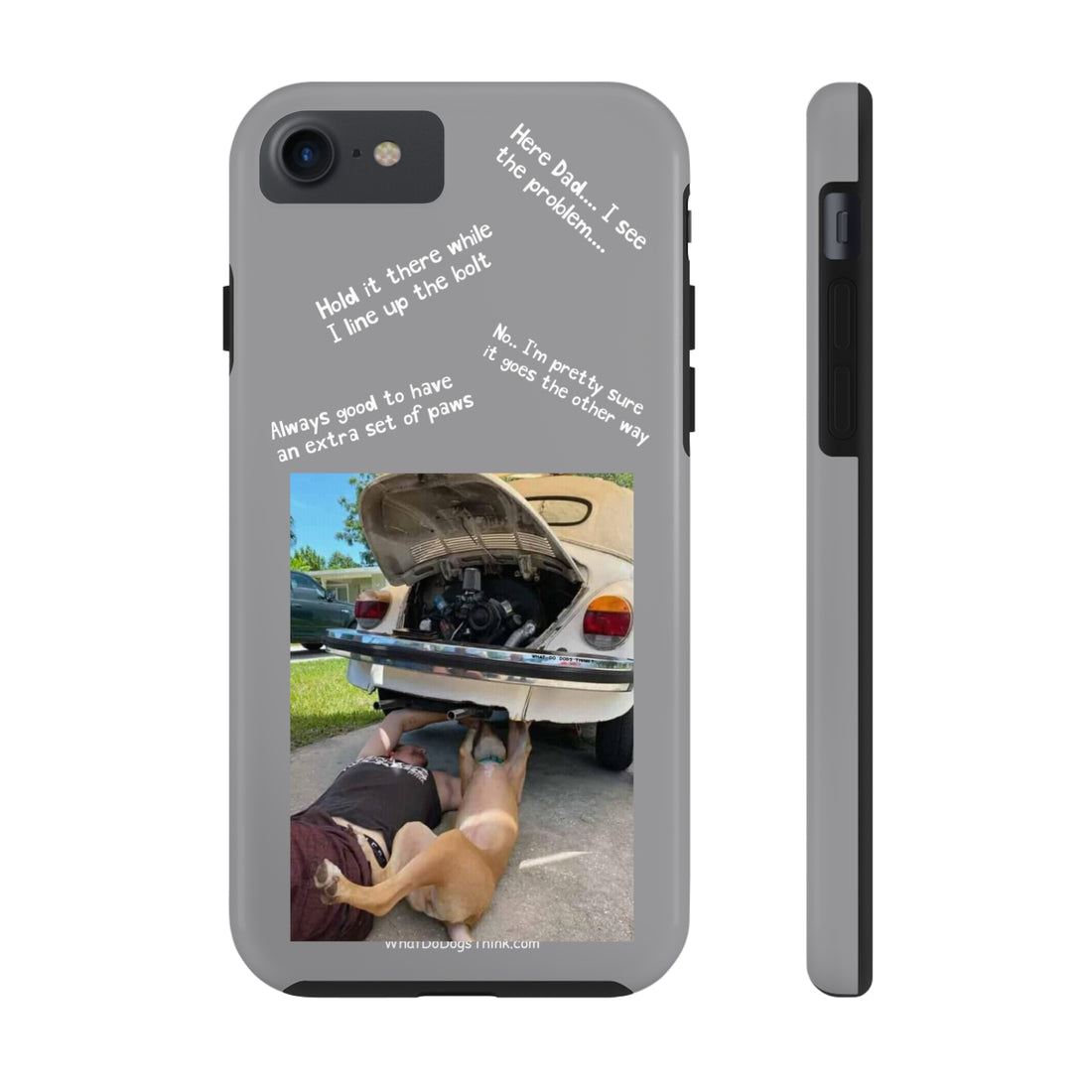 Bug Helper Compilation Grey Tough Phone Cases