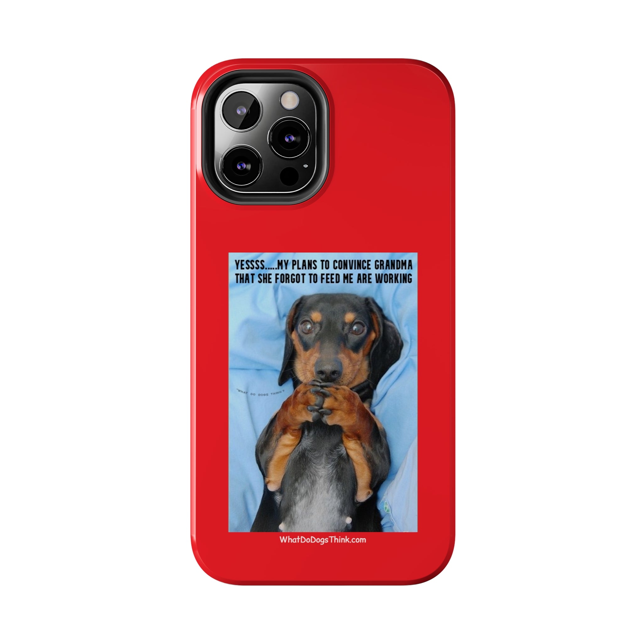 Grandma Red Tough Phone Cases