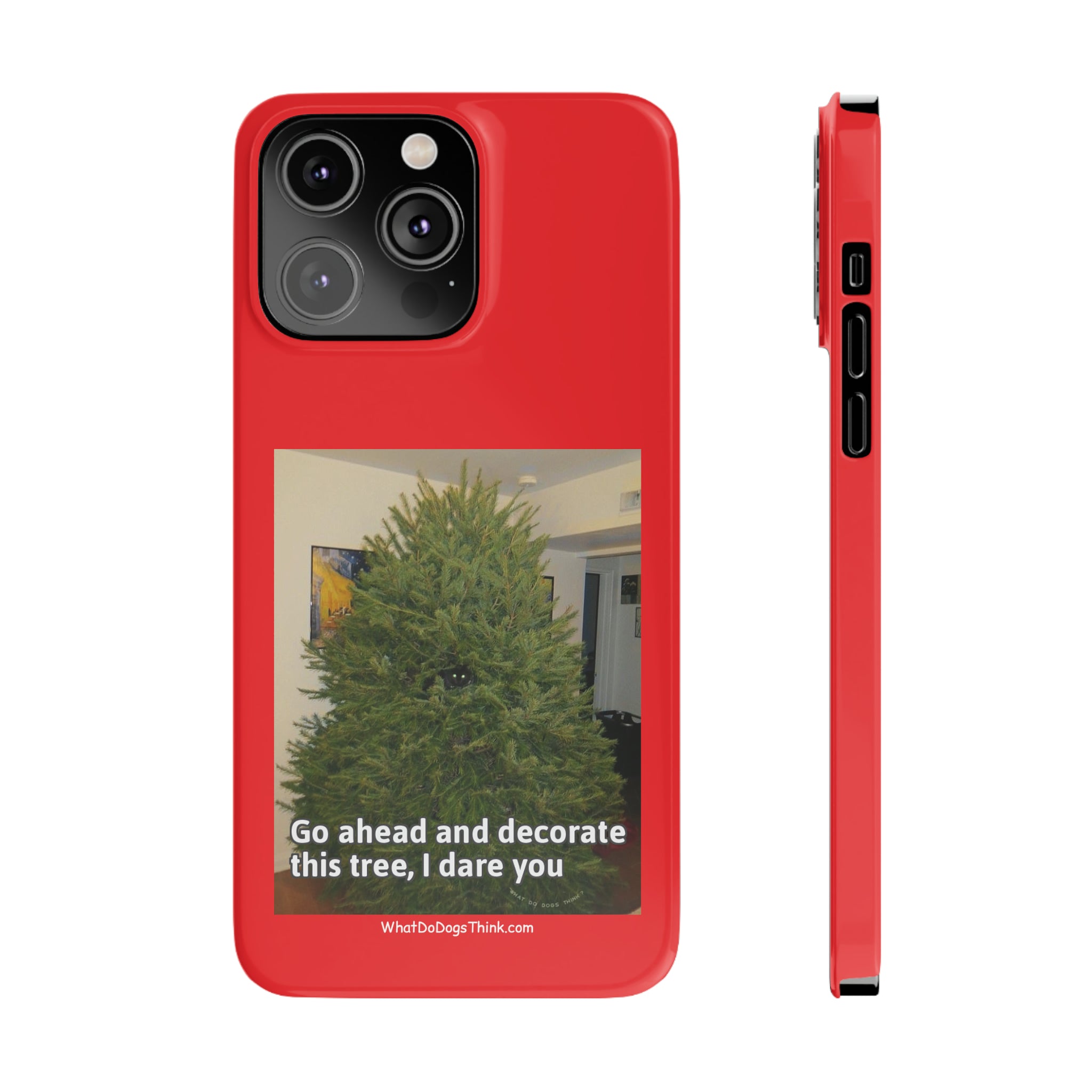 I Dare You Red Slim Phone Case