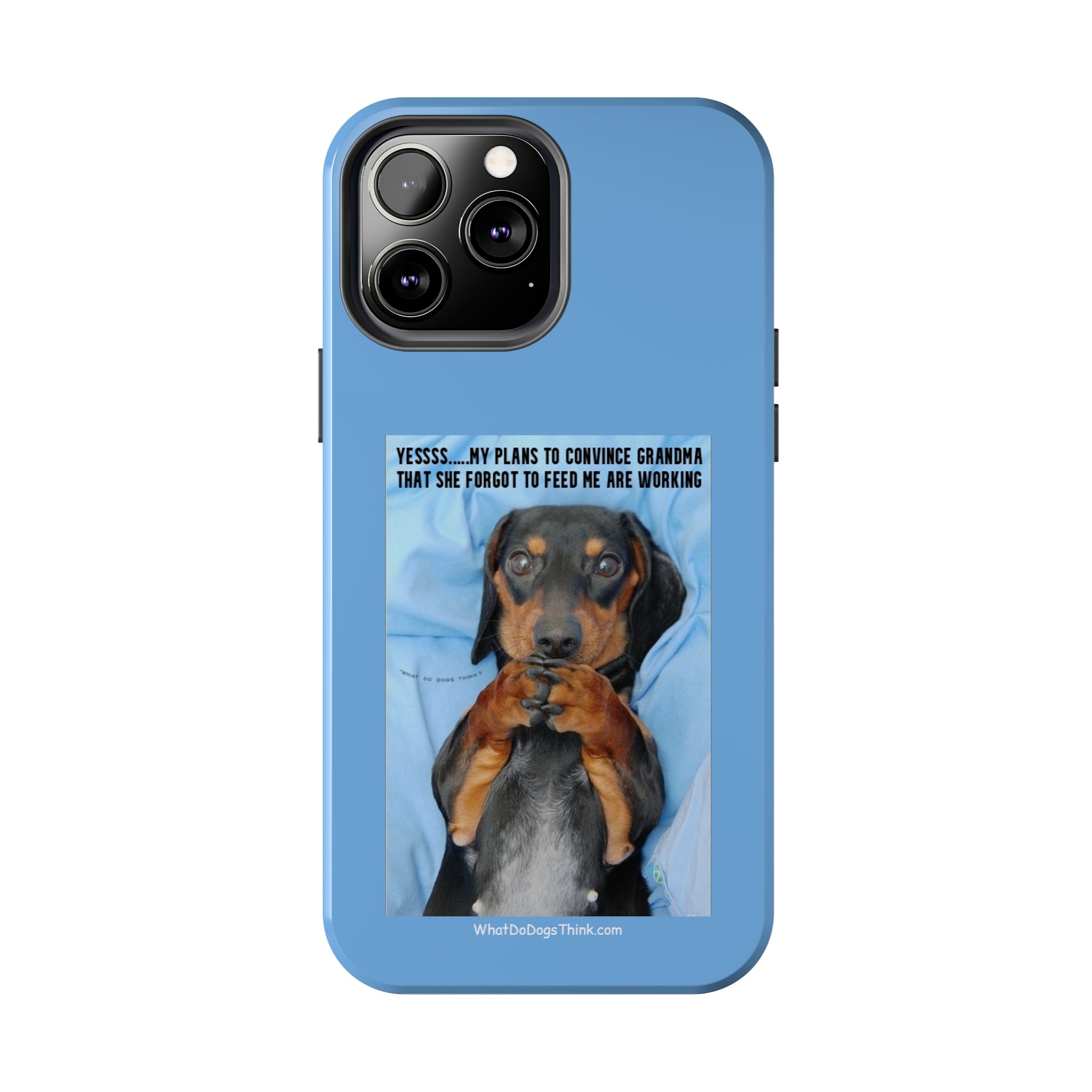 Grandma Blue Tough Phone Cases