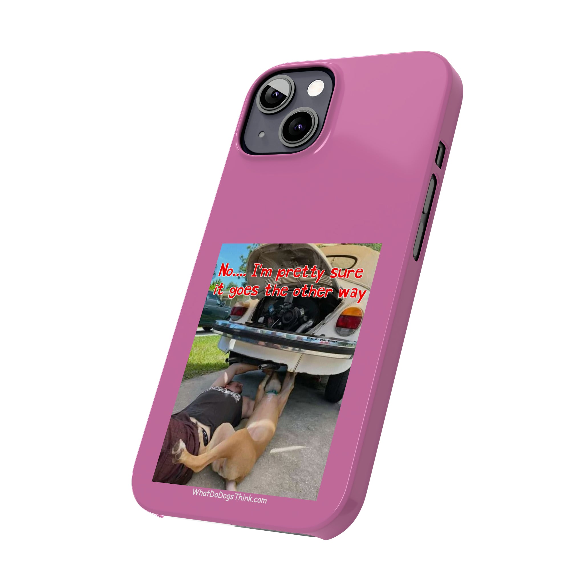 Other Way Pink Slim Phone Cases