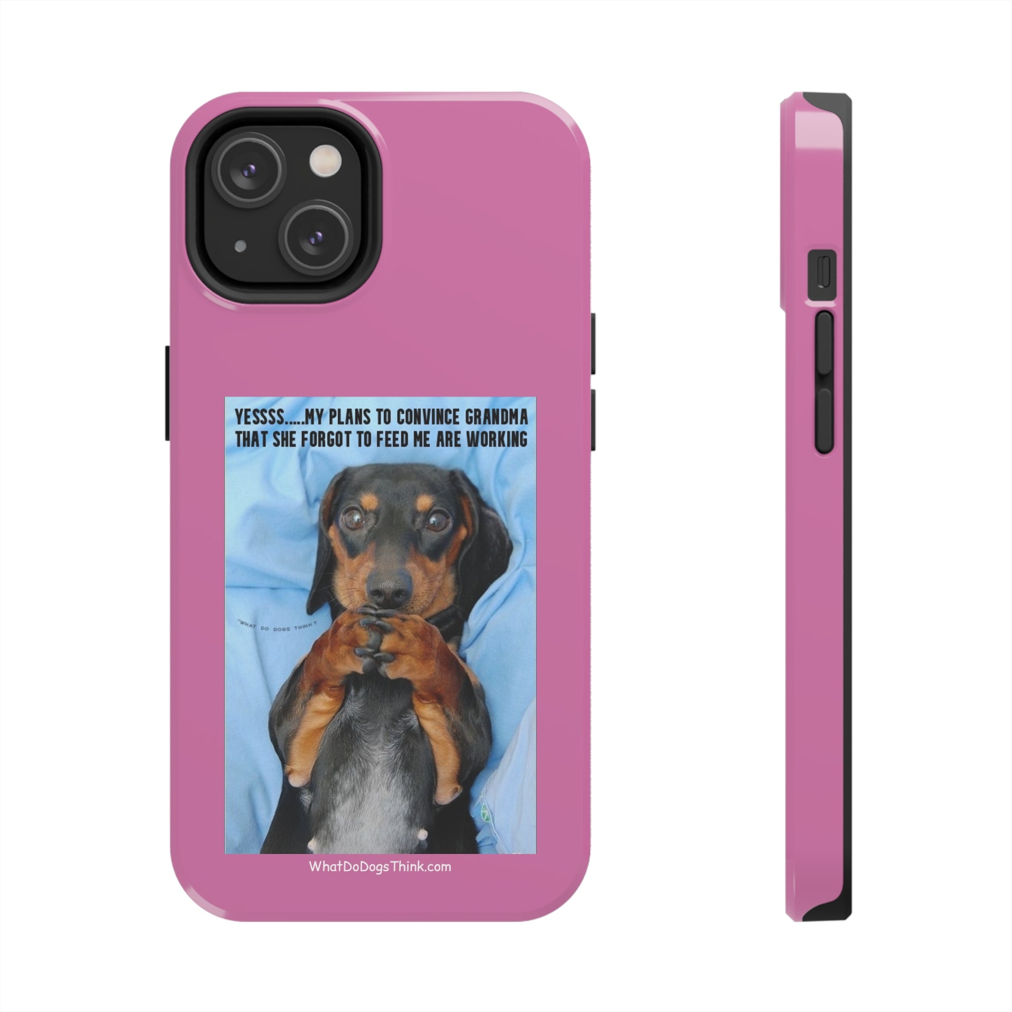 Grandma Pink Tough Phone Cases