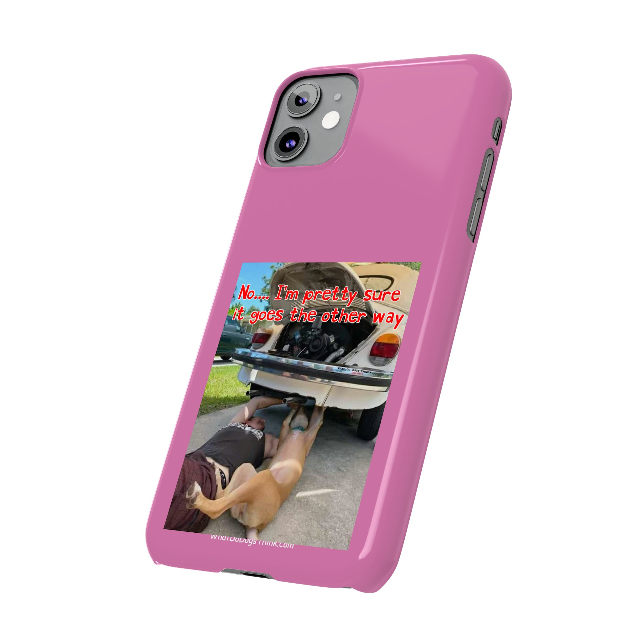 Other Way Pink Slim Phone Cases