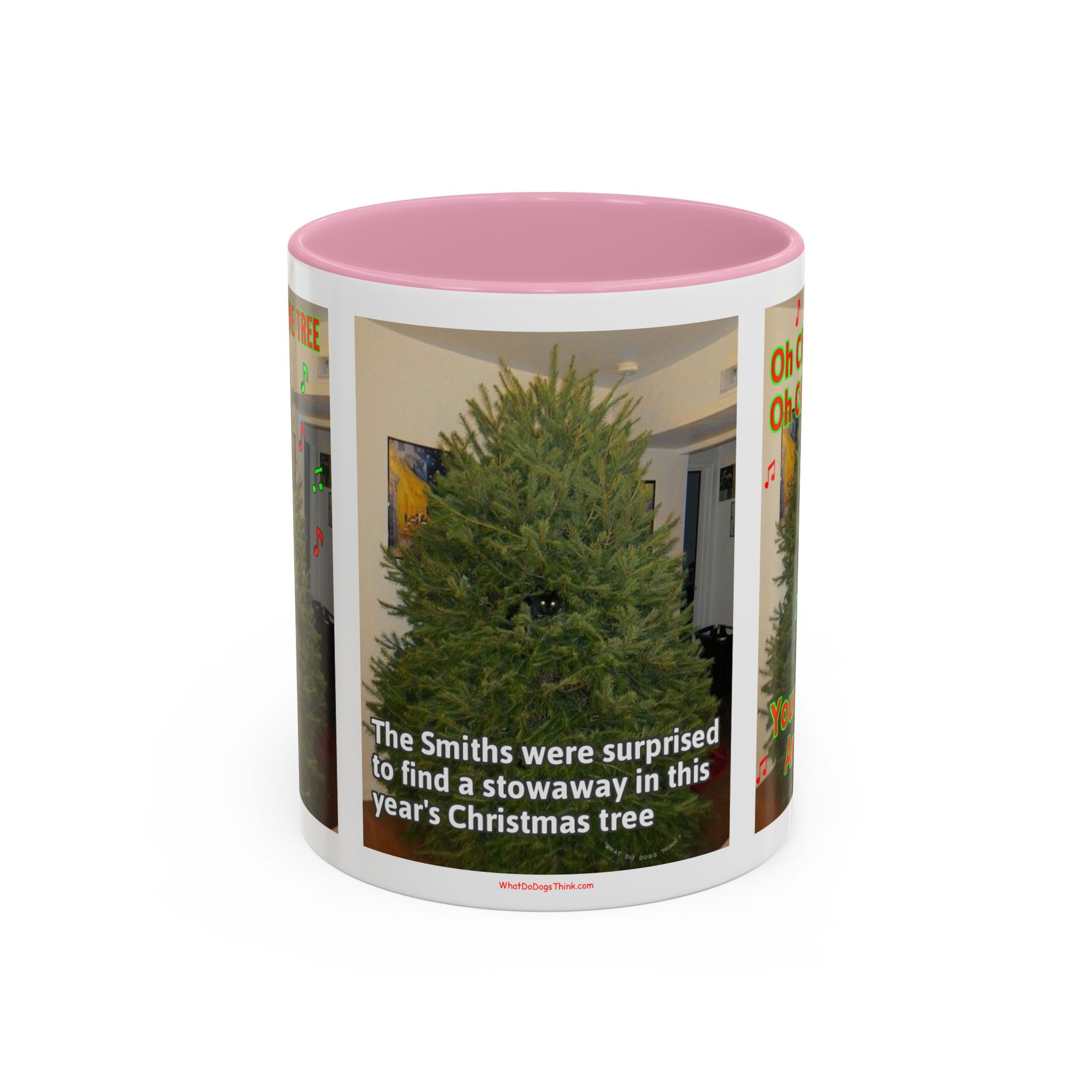 Christmas Tree Cat Mug