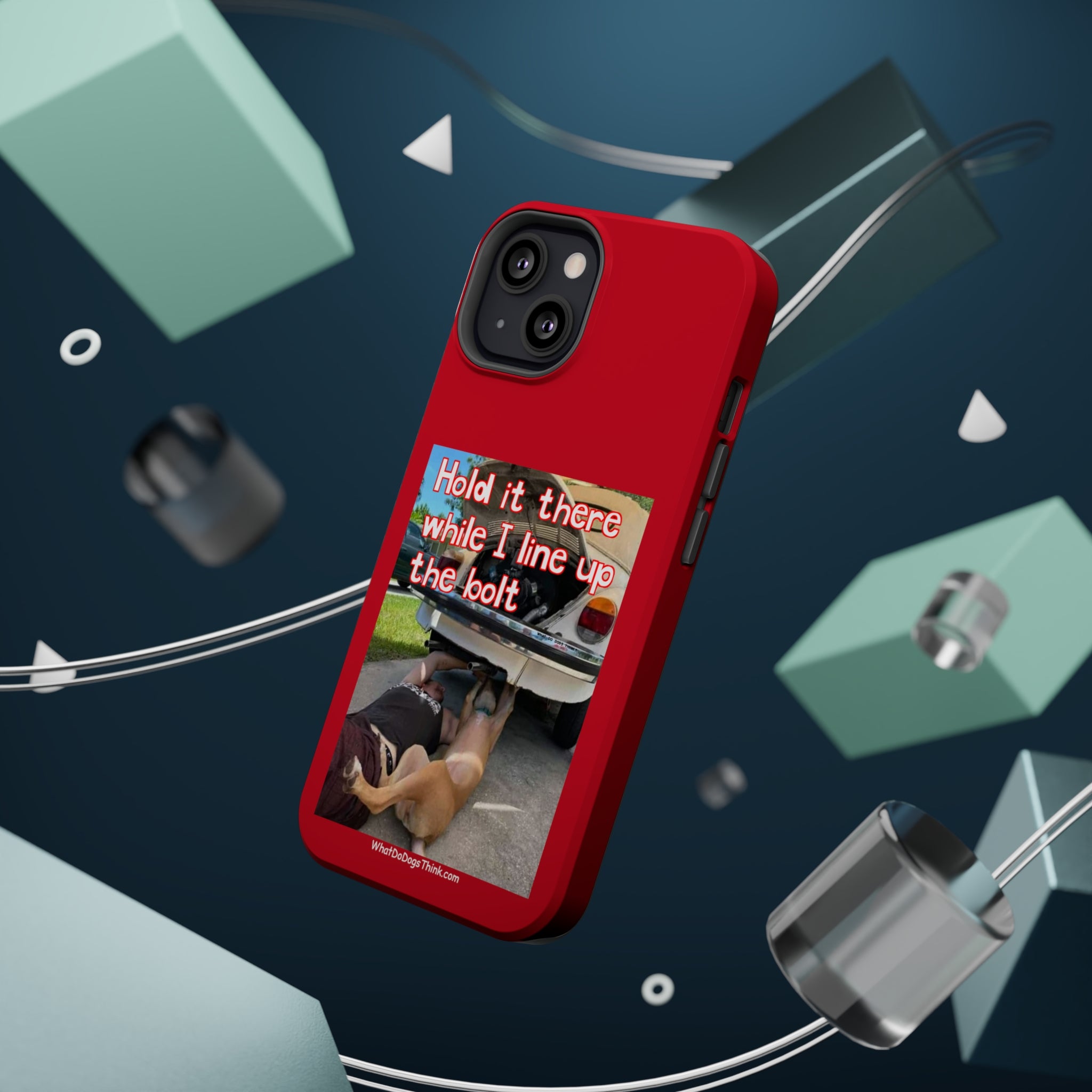 Hold It Red MagSafe Tough Cases