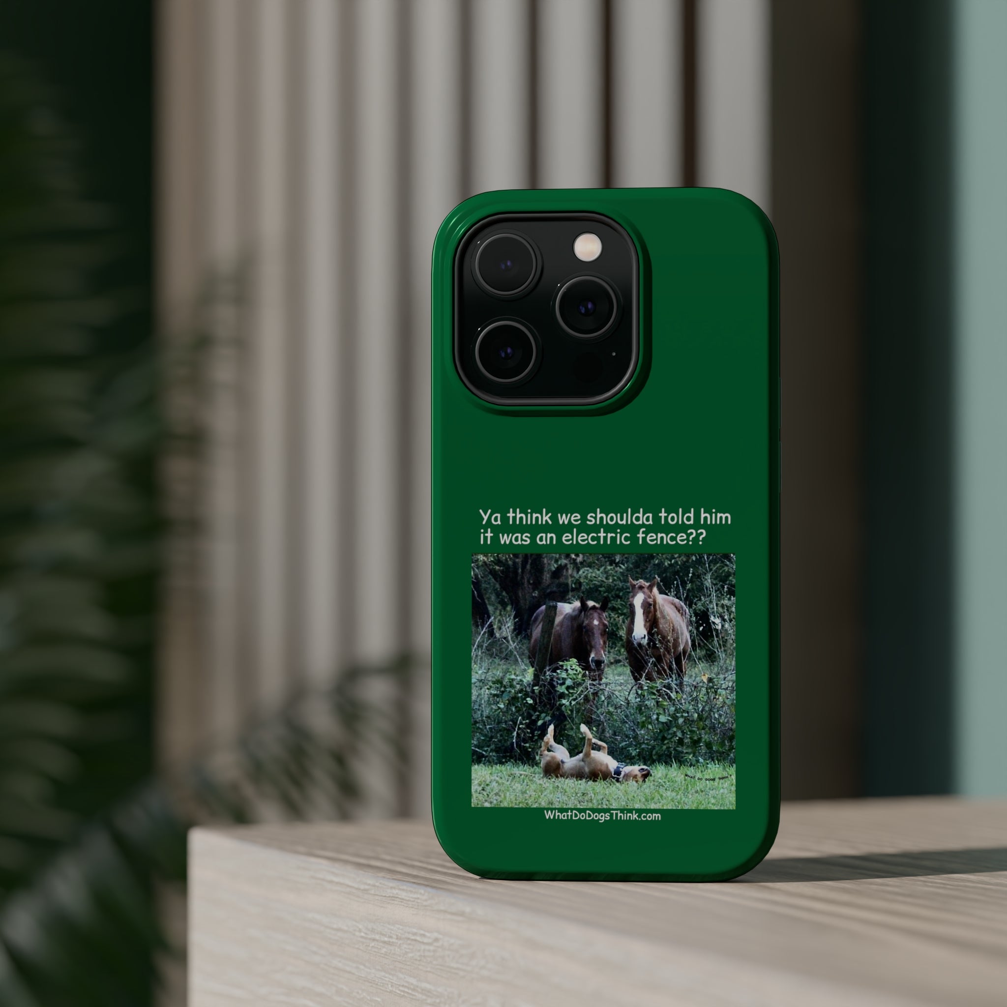 Electric Fence Green MagSafe Tough Cases