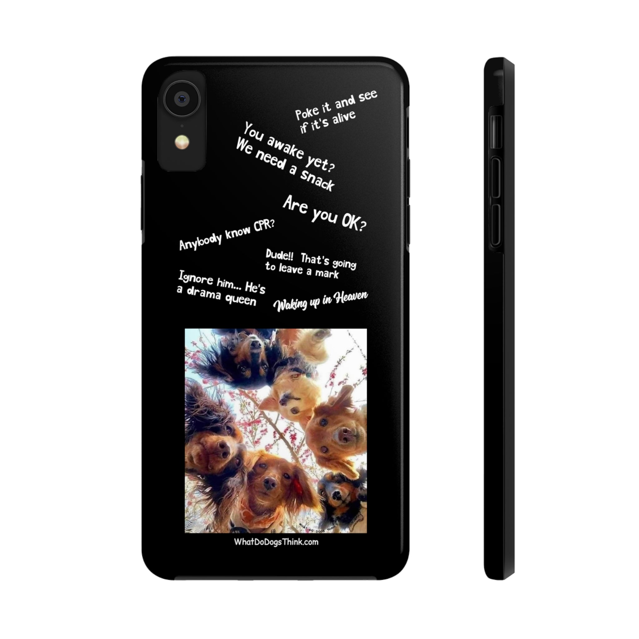 Are you OK? Compilation Black Tough Phone Cases