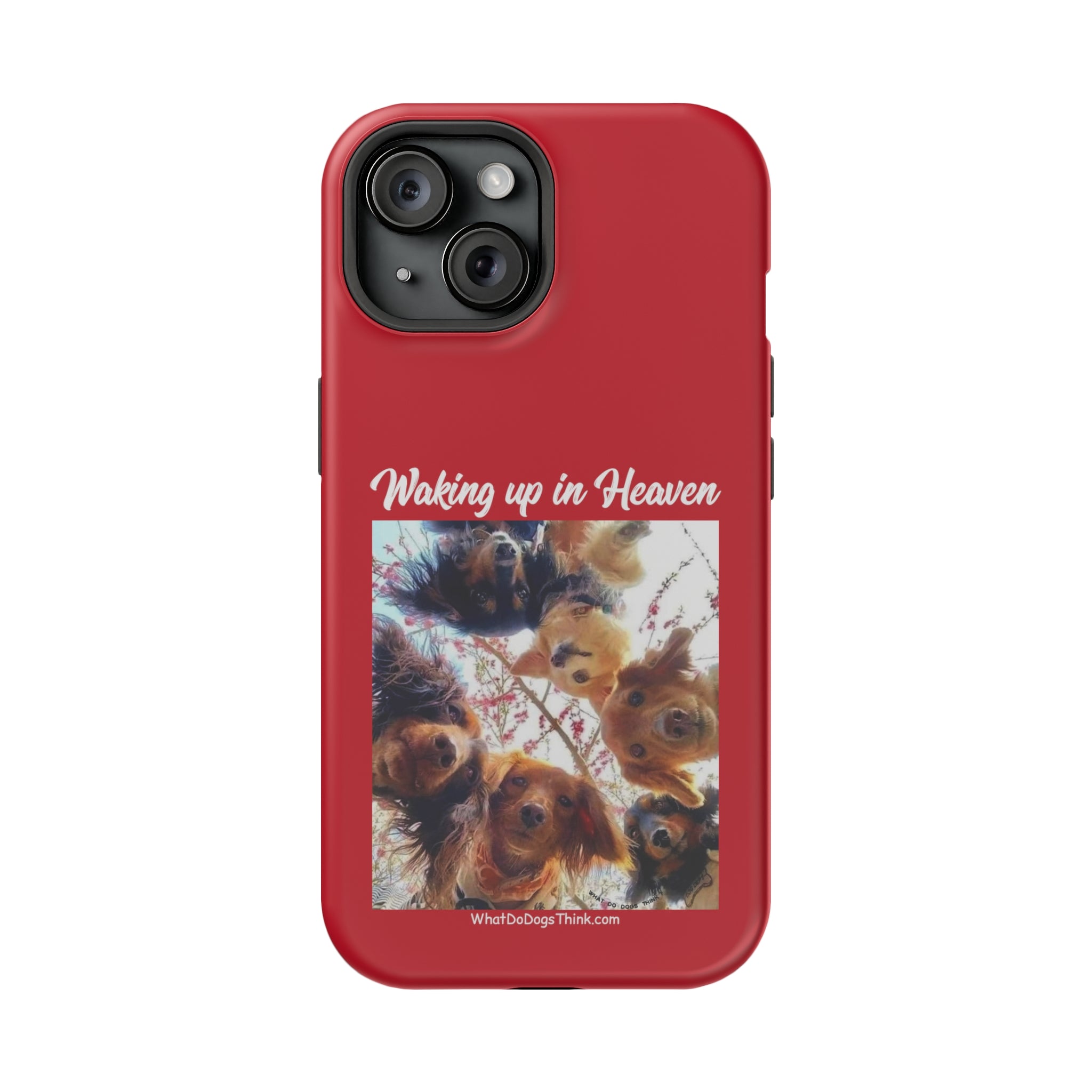 Waking Up In Heaven Red MagSafe Tough Cases