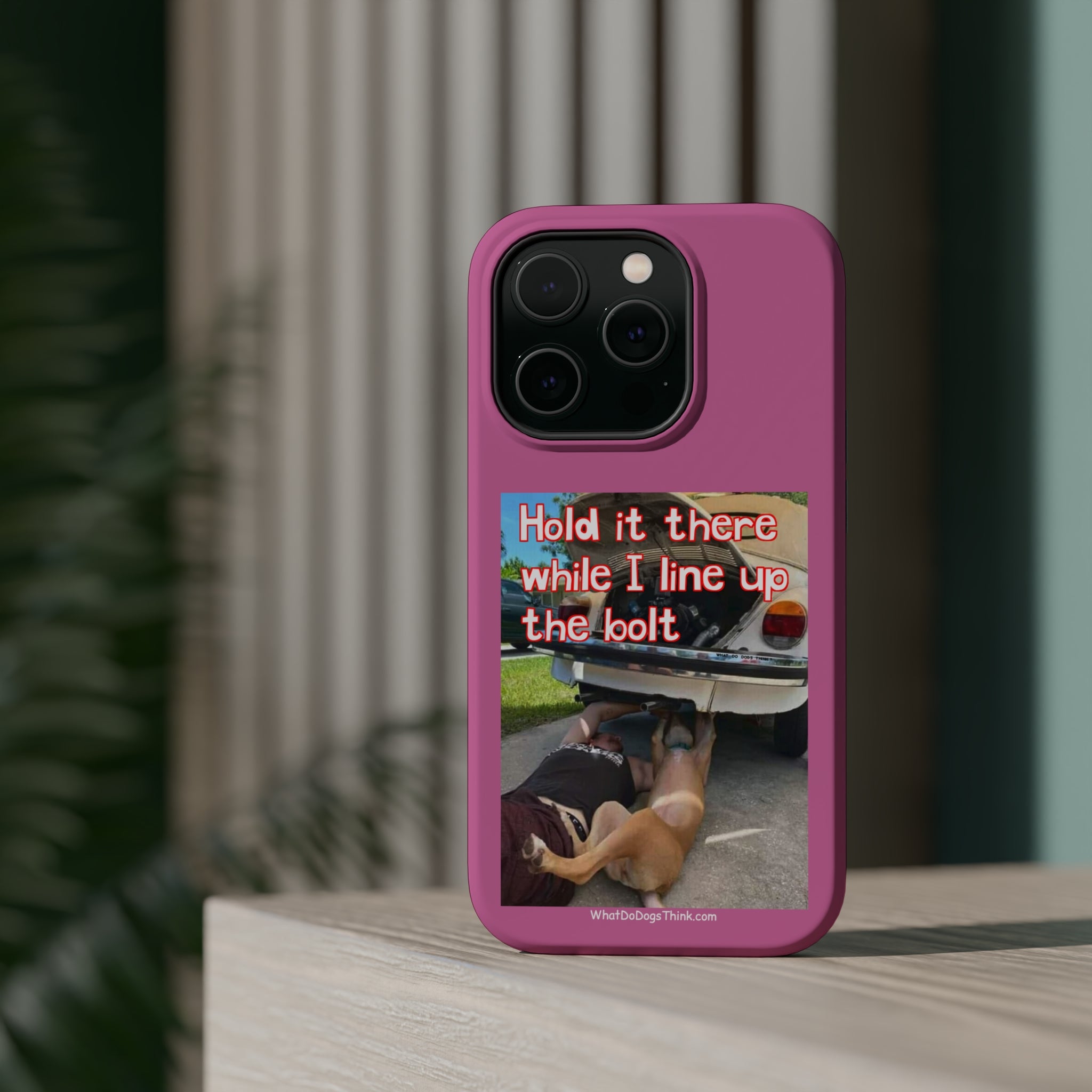 Hold It Pink MagSafe Tough Cases