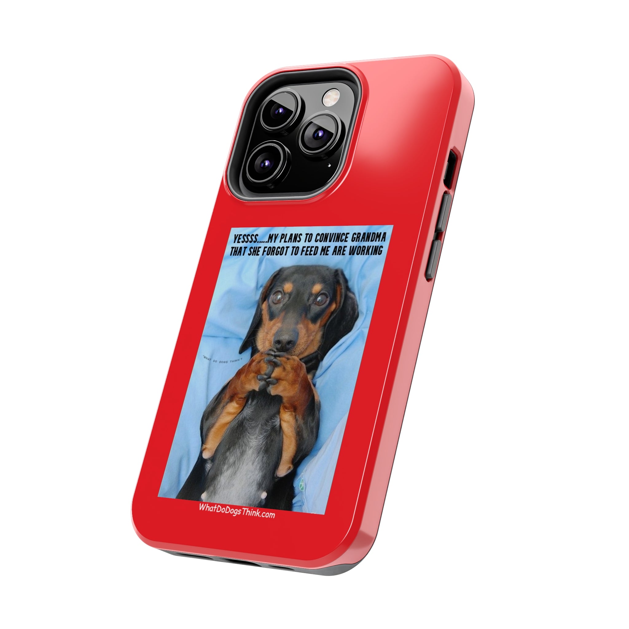 Grandma Red Tough Phone Cases
