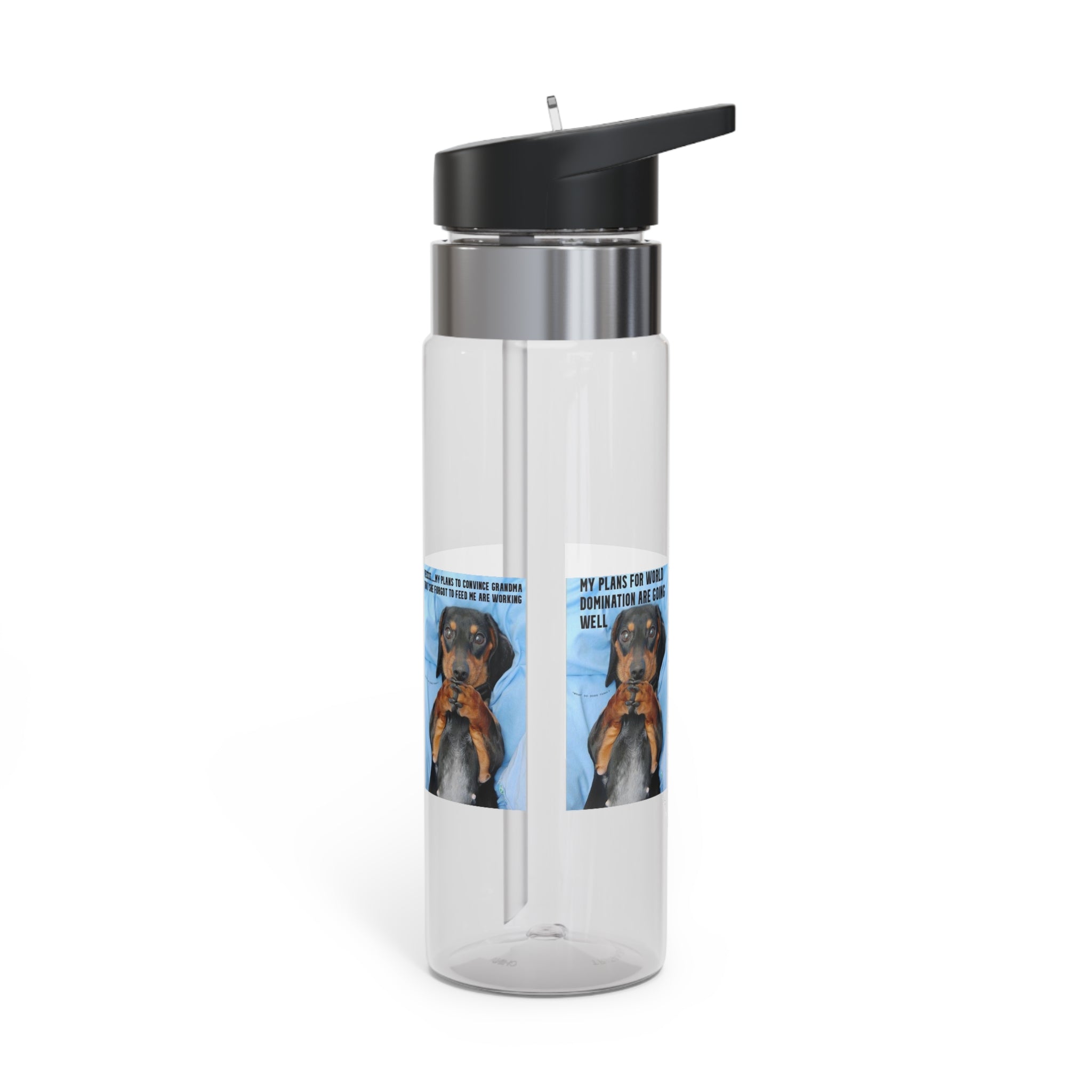 Devious Dachshound Sport Bottle, 20oz