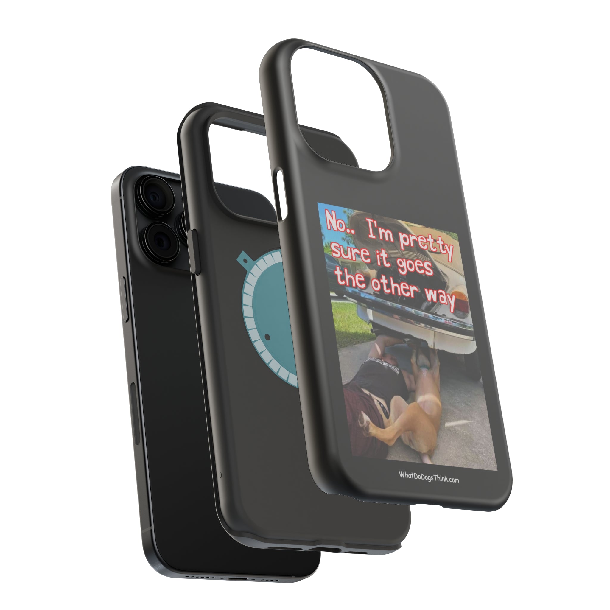 Other Way Black MagSafe Tough Cases