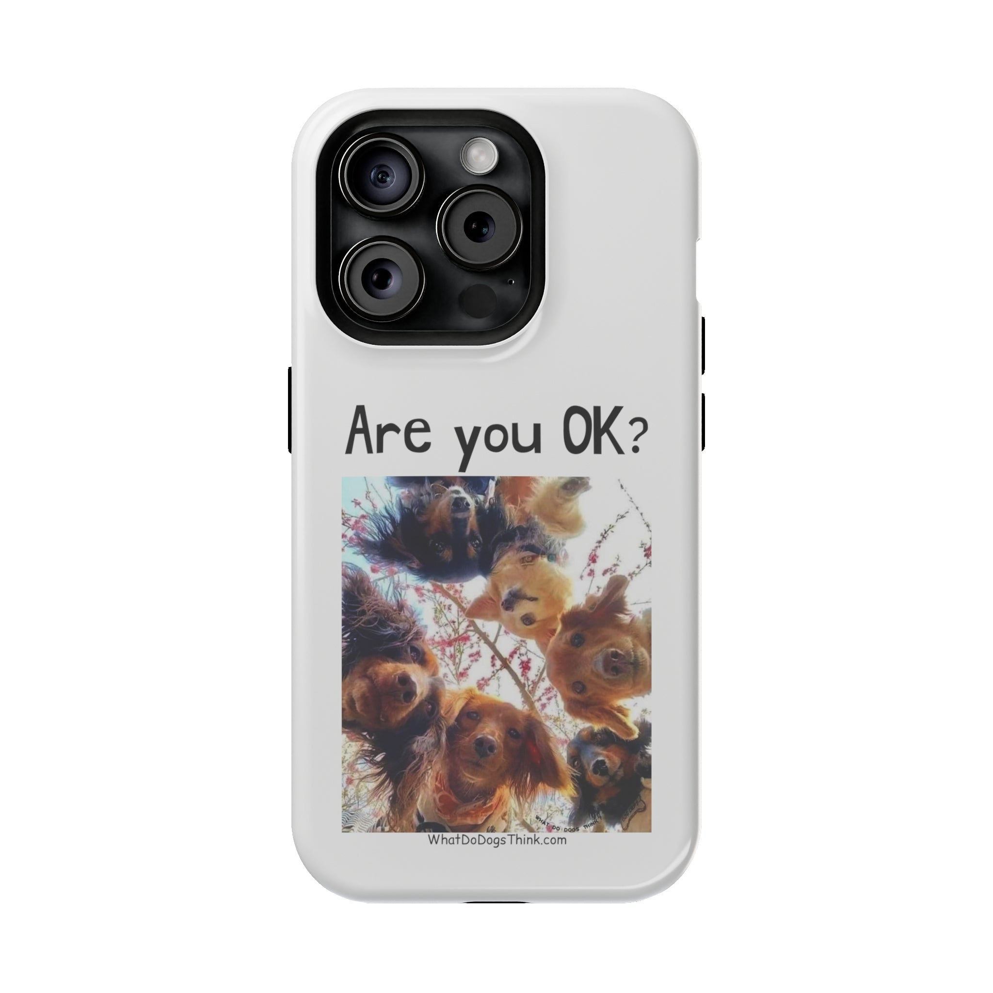Are you OK? White MagSafe Tough Cases