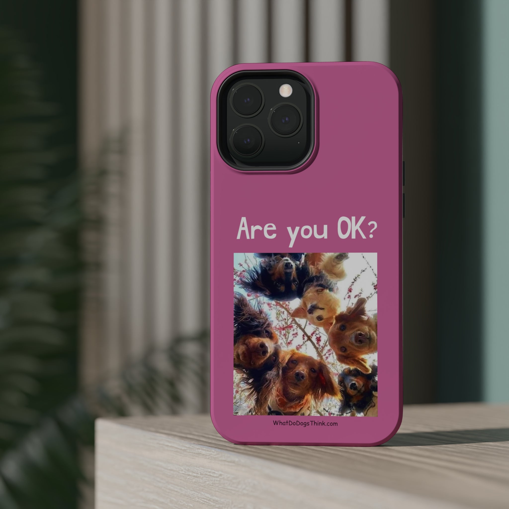 Are you OK? Pink Mag Safe Tough Cases