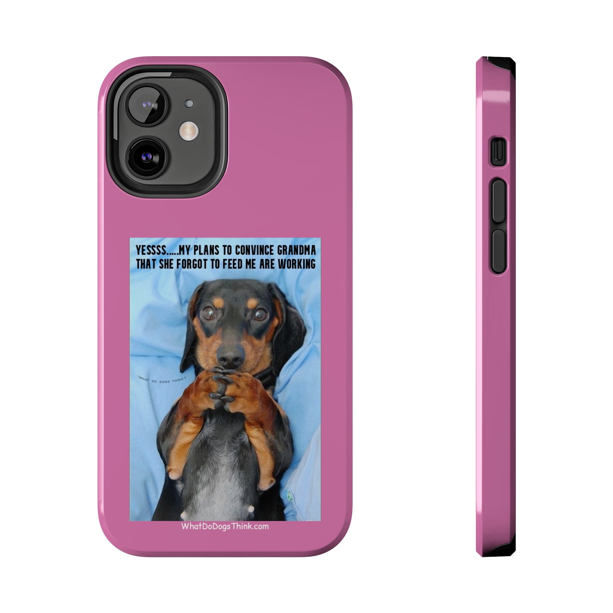 Grandma Pink Tough Phone Cases