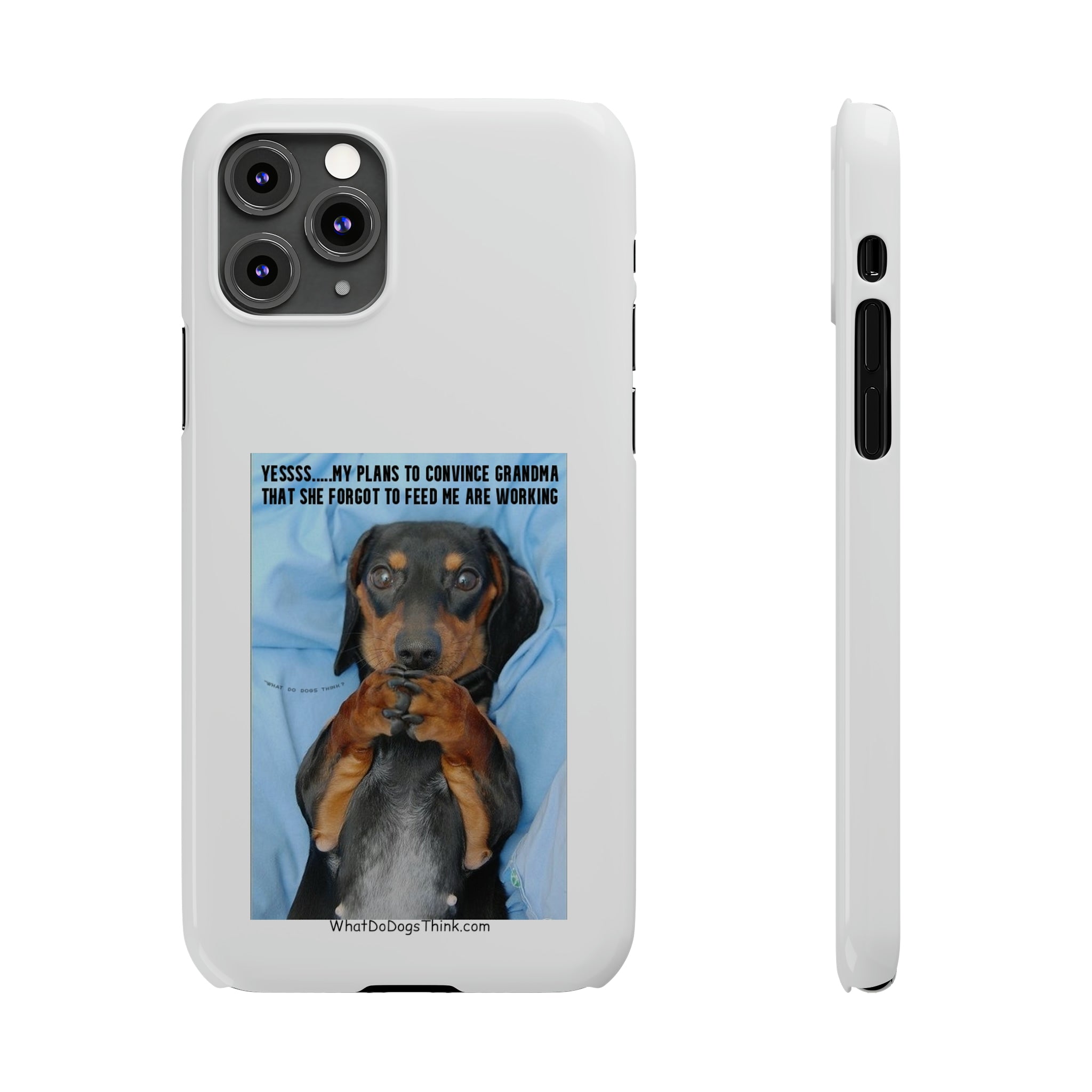 Grandma White Slim Phone Cases