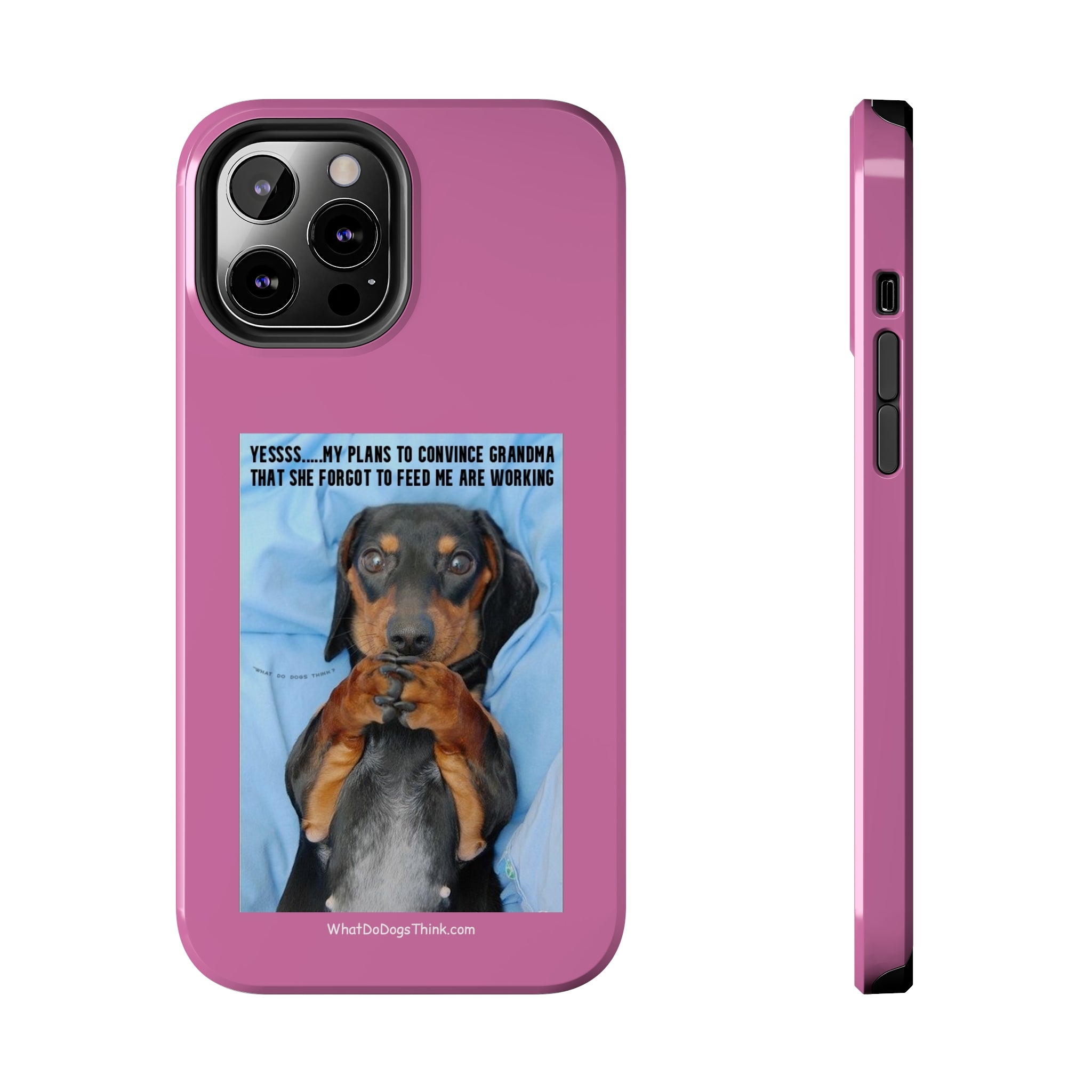 Grandma Pink Tough Phone Cases