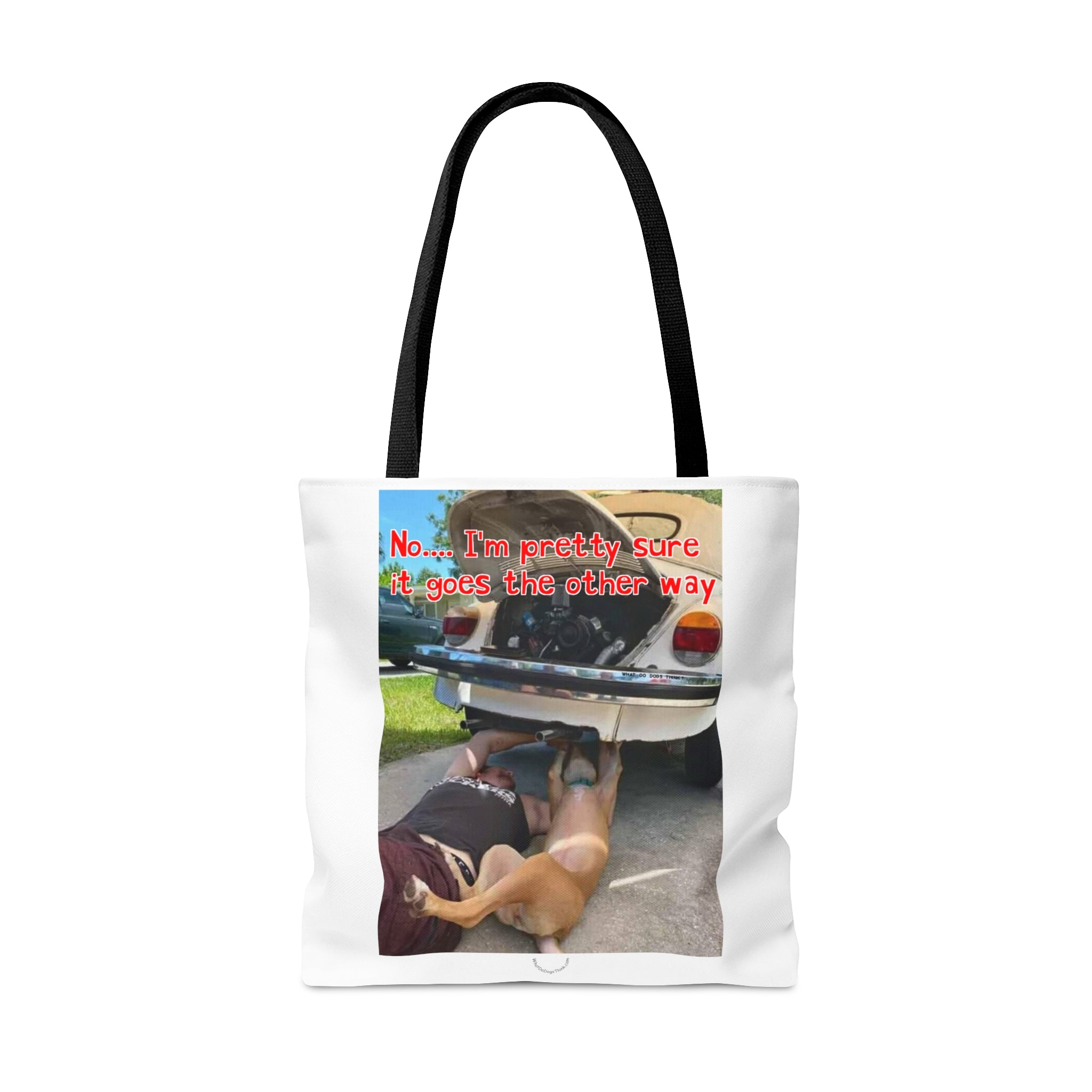 VW Helper White Tote Bag