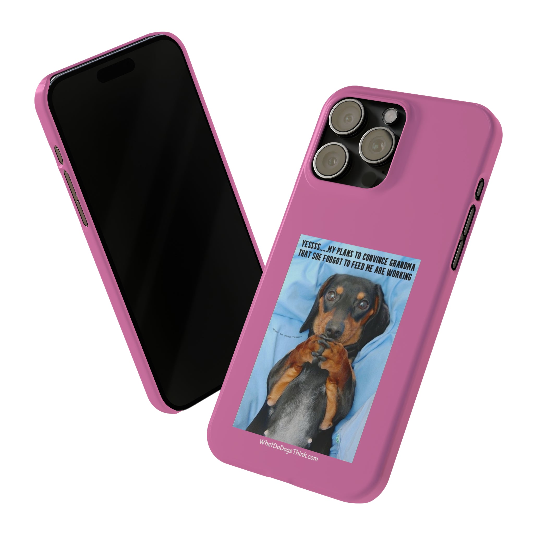 Grandma Pink Slim Phone Cases