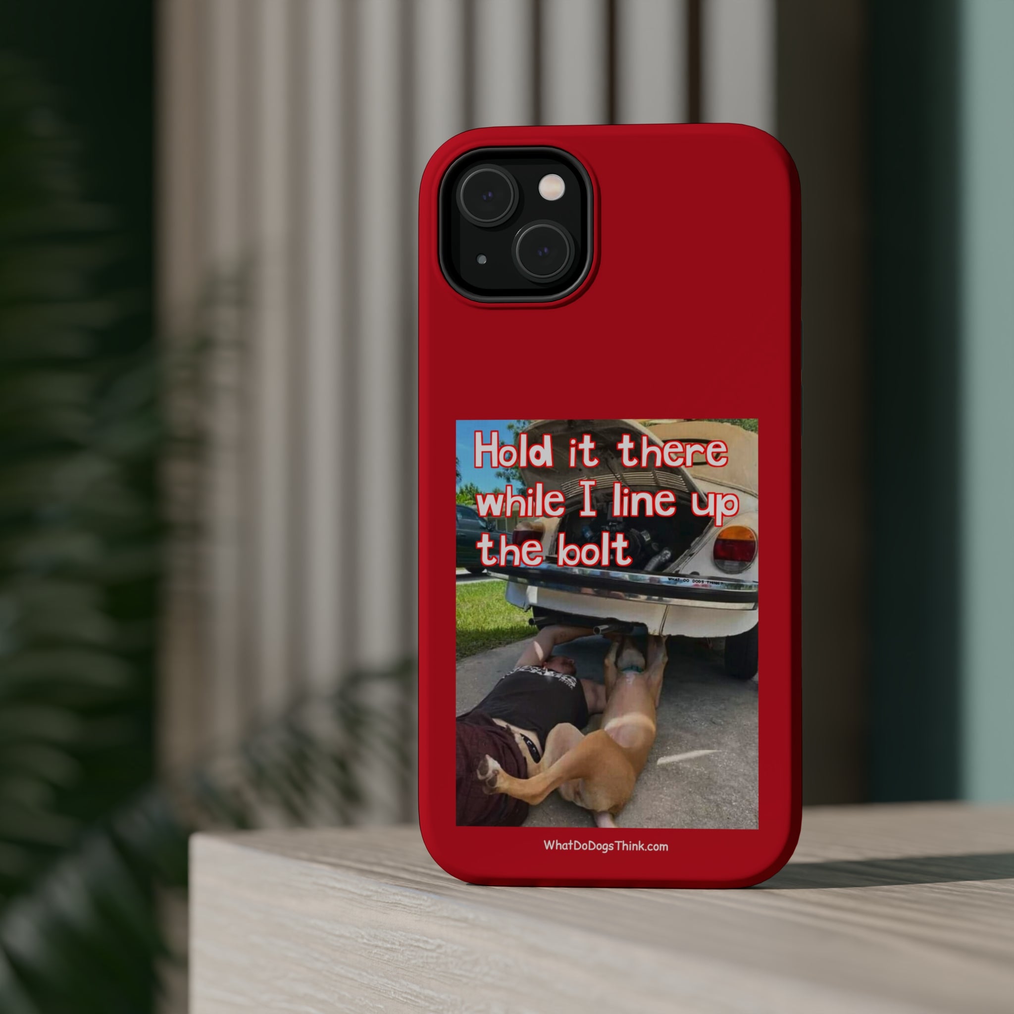 Hold It Red MagSafe Tough Cases