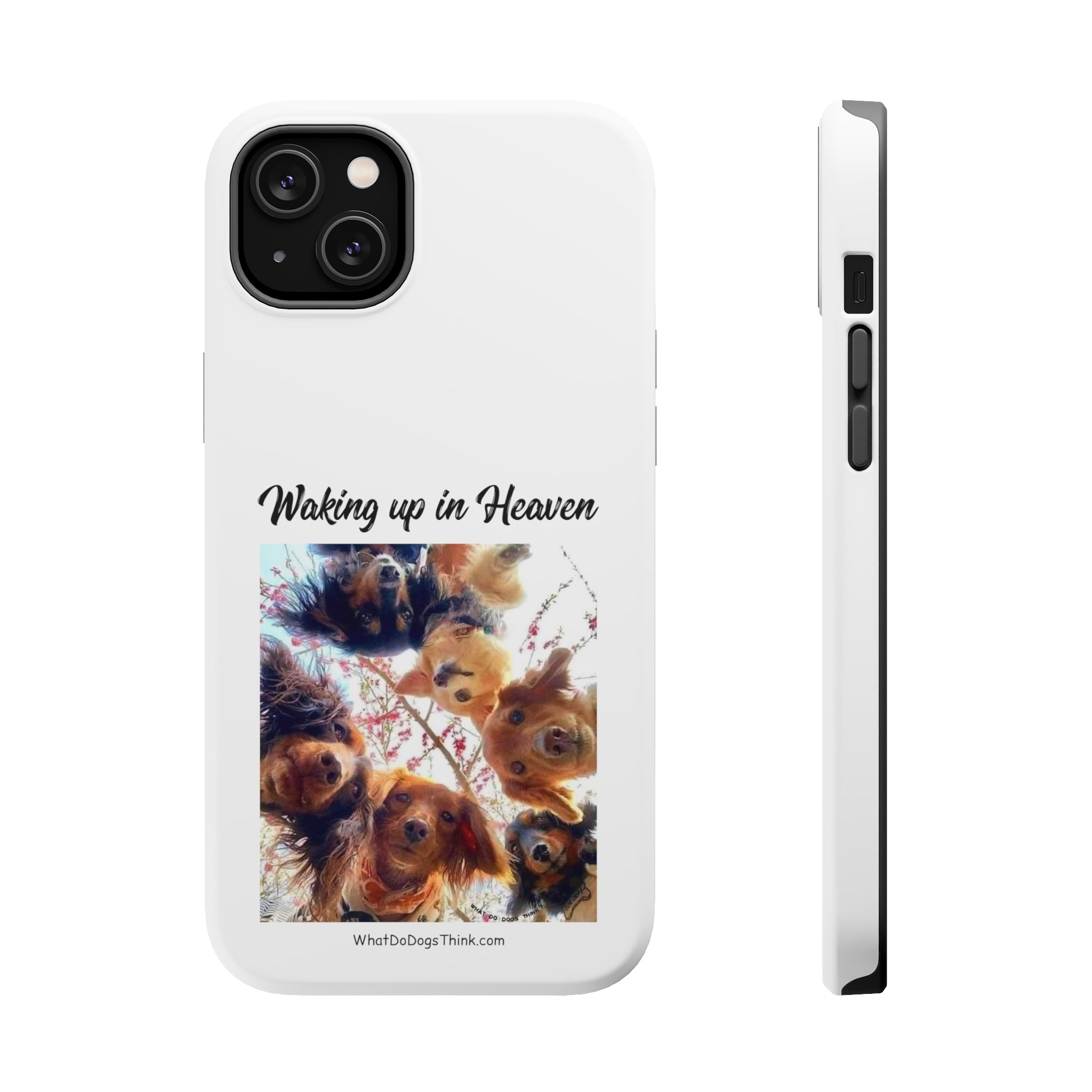 Waking Up In Heaven White MagSafe Tough Cases