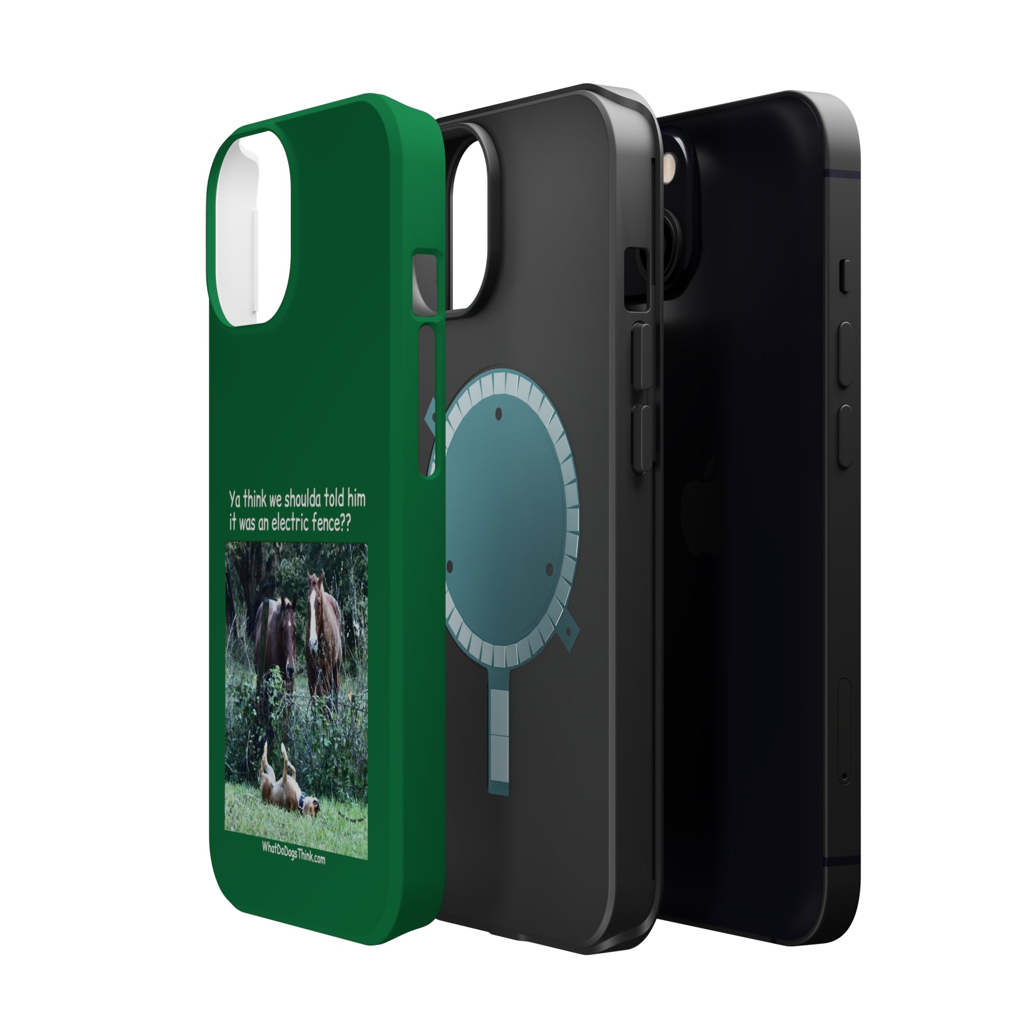 Electric Fence Green MagSafe Tough Cases