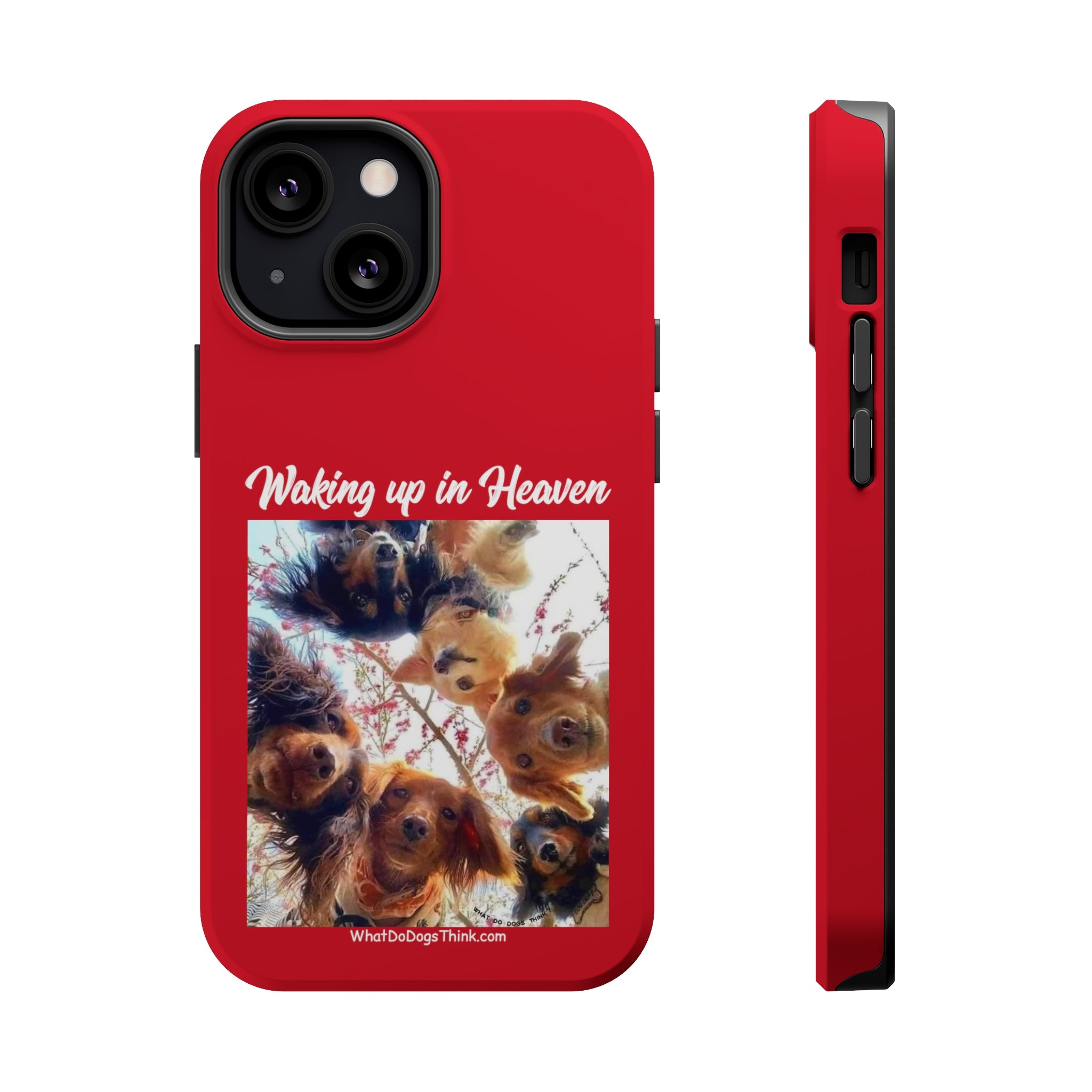 Waking Up In Heaven Red MagSafe Tough Cases